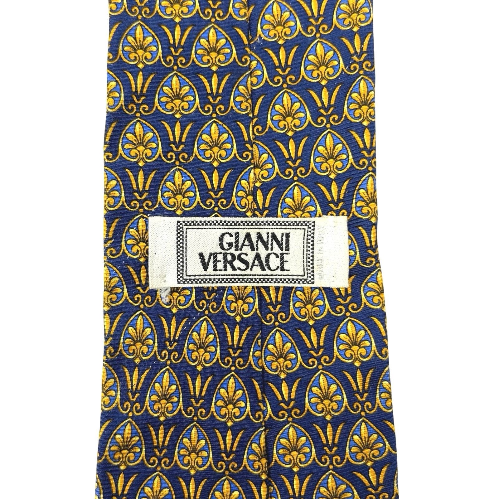 Versace Versace Vintage Abstract Tie Size ONE SIZE - 3 Thumbnail