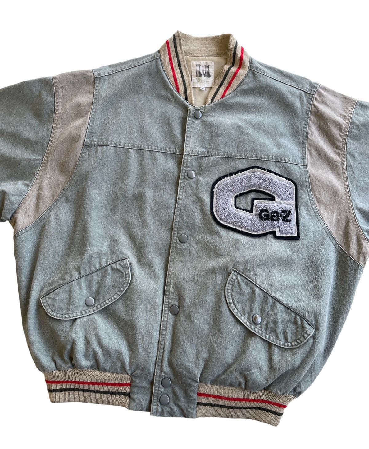 Japanese Brand Vintage Device Casual Ga-Z Baggy Bomber Jacket Size US M / EU 48-50 / 2 - 13 Thumbnail