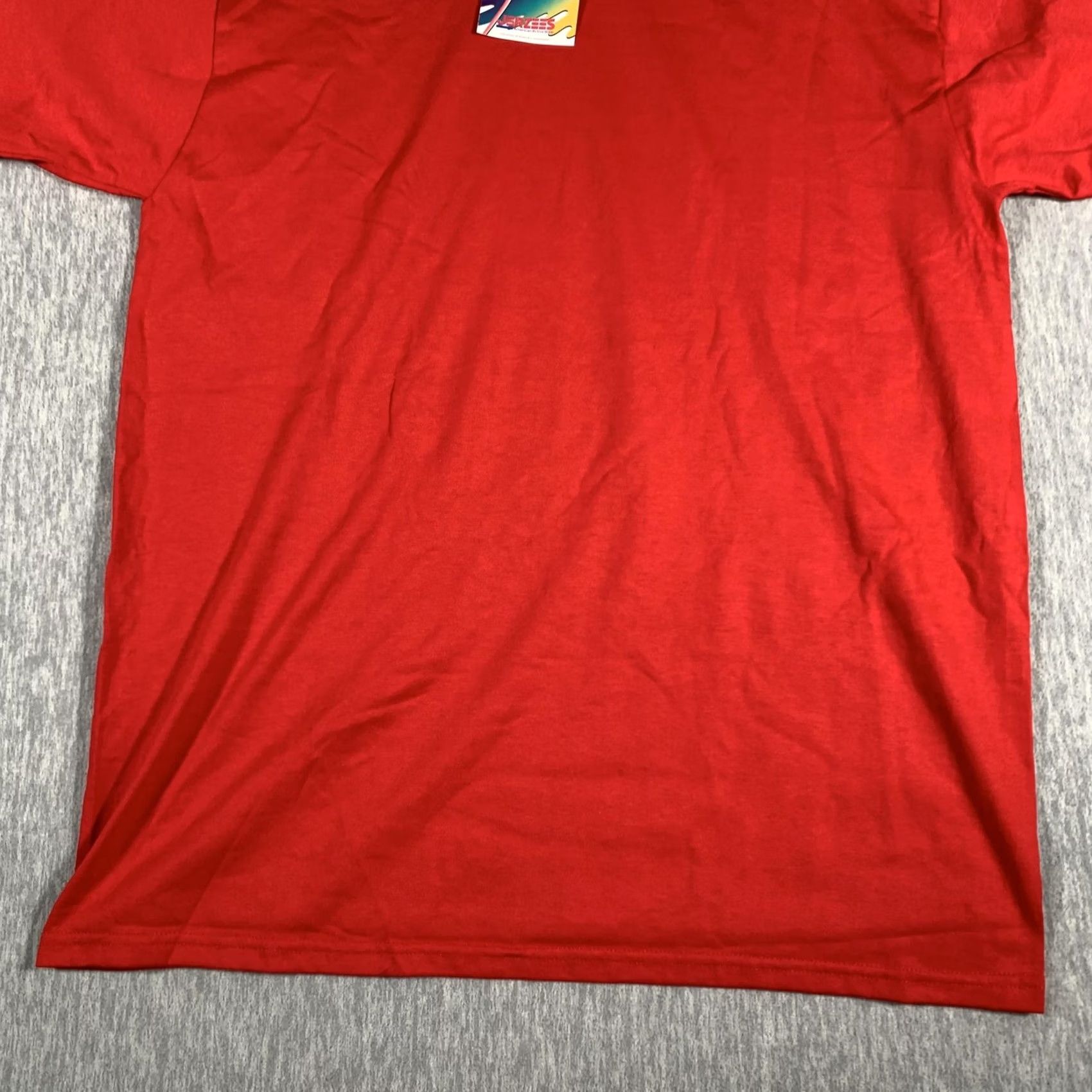 Jerzees VINTAGE Jerzees Shirt Mens XL Red 50/50 Heavyweight Blank Crewneck Short Sleeve Mens XL Red 50/50 Heavyweight Crew Neck T-Shirt Size US XL / EU 56 / 4 - 3 Thumbnail