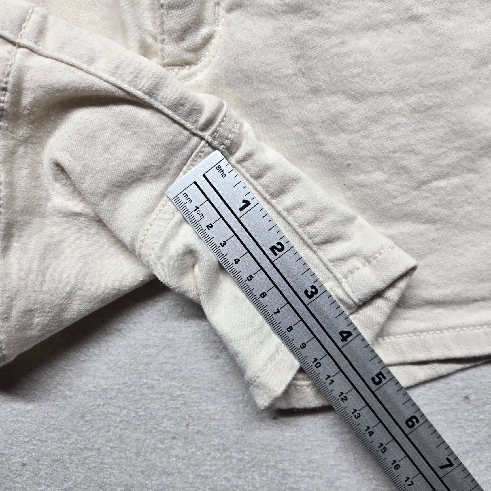 Vintage Universal Thread White High Rise Midi Denim Jeans Women’s 8/29R Shirt? Size 30" / US 8 / IT 44 - 5 Thumbnail