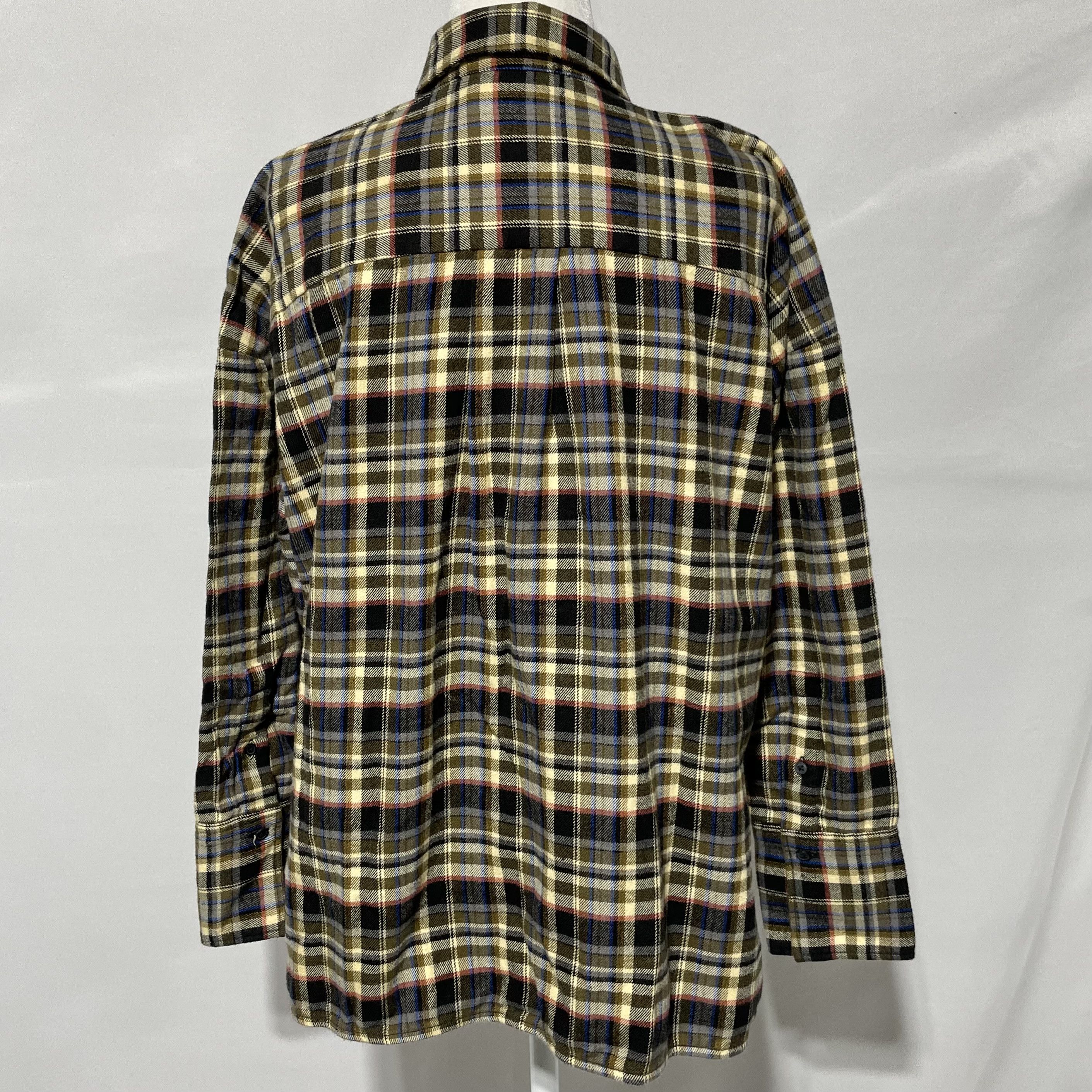 Everlane New Everlane The Boxy Flannel Long Sleeve Button Down Shirt Size XS / US 0-2 / IT 36-38 - 9 Thumbnail