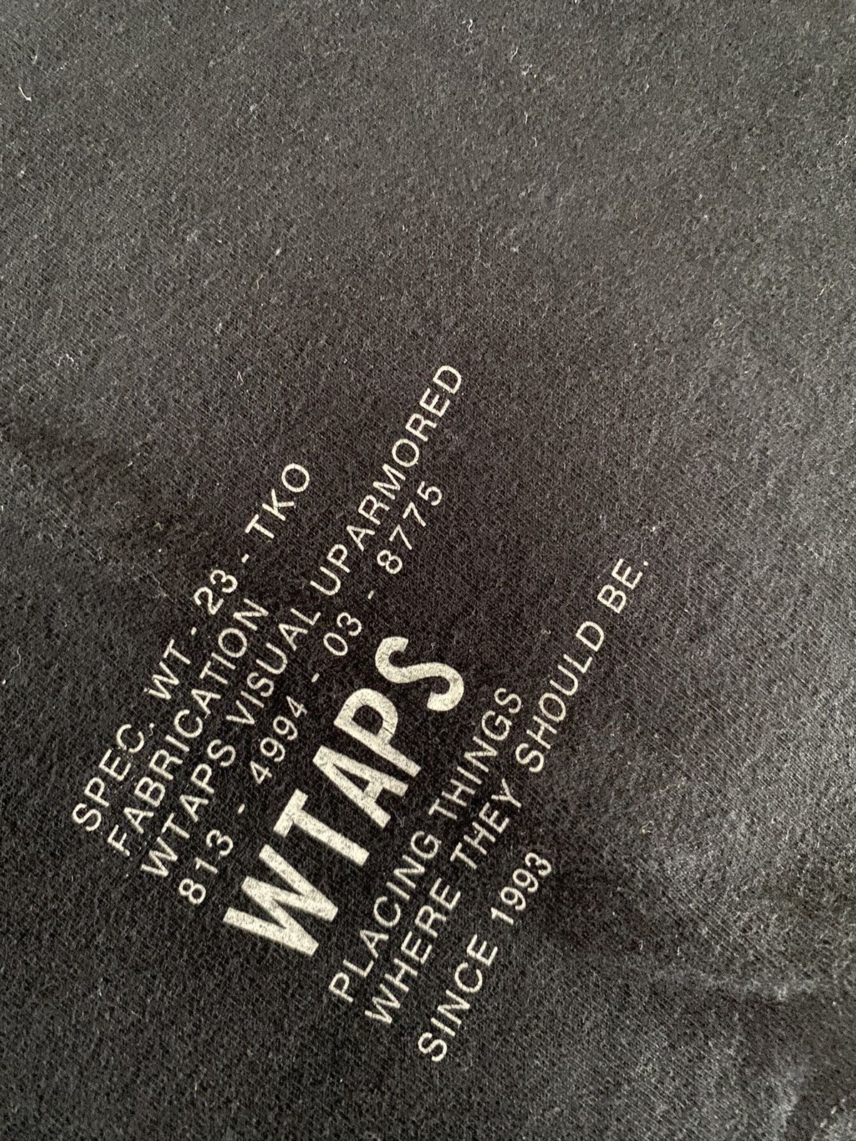 Wtaps wtaps tshirt rare Size US S / EU 44-46 / 1 - 6 Thumbnail