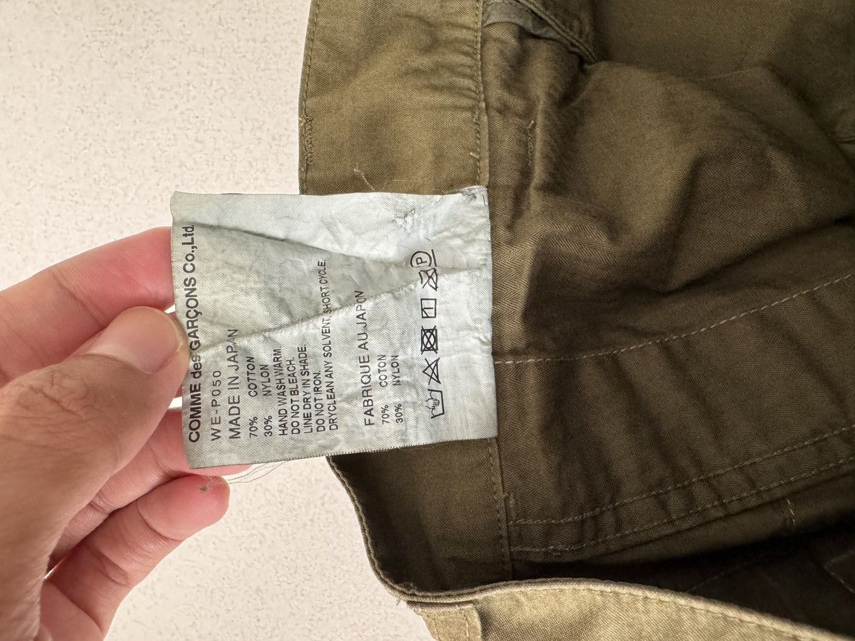Comme des Garcons × Junya Watanabe Green Pleated pants Size US 31 - 8 Thumbnail