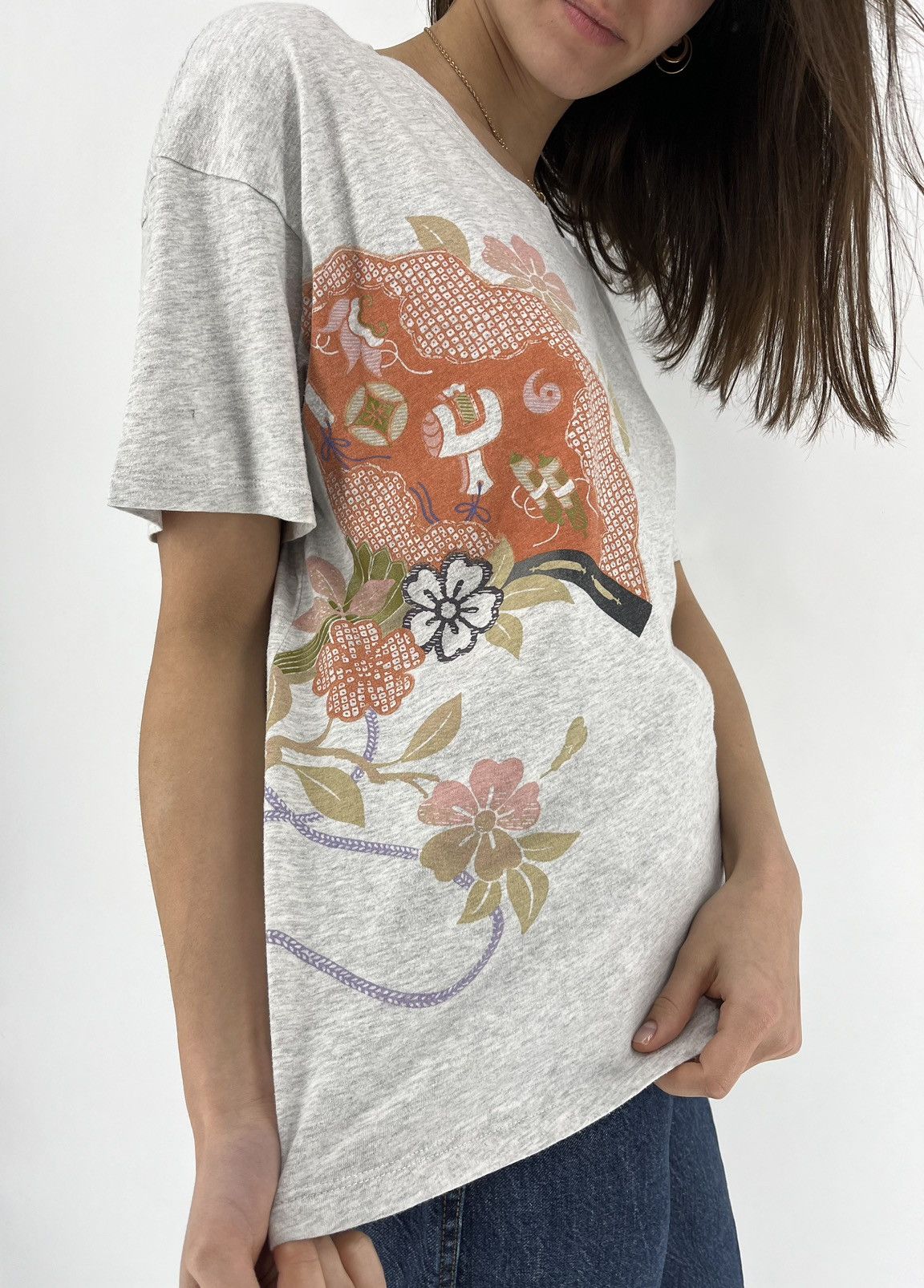 Japanese Brand × Uniqlo Uniqlo X The Tale of Genji Size M Cotton Print Short Sleeve Size M / US 6-8 / IT 42-44 - 5 Thumbnail