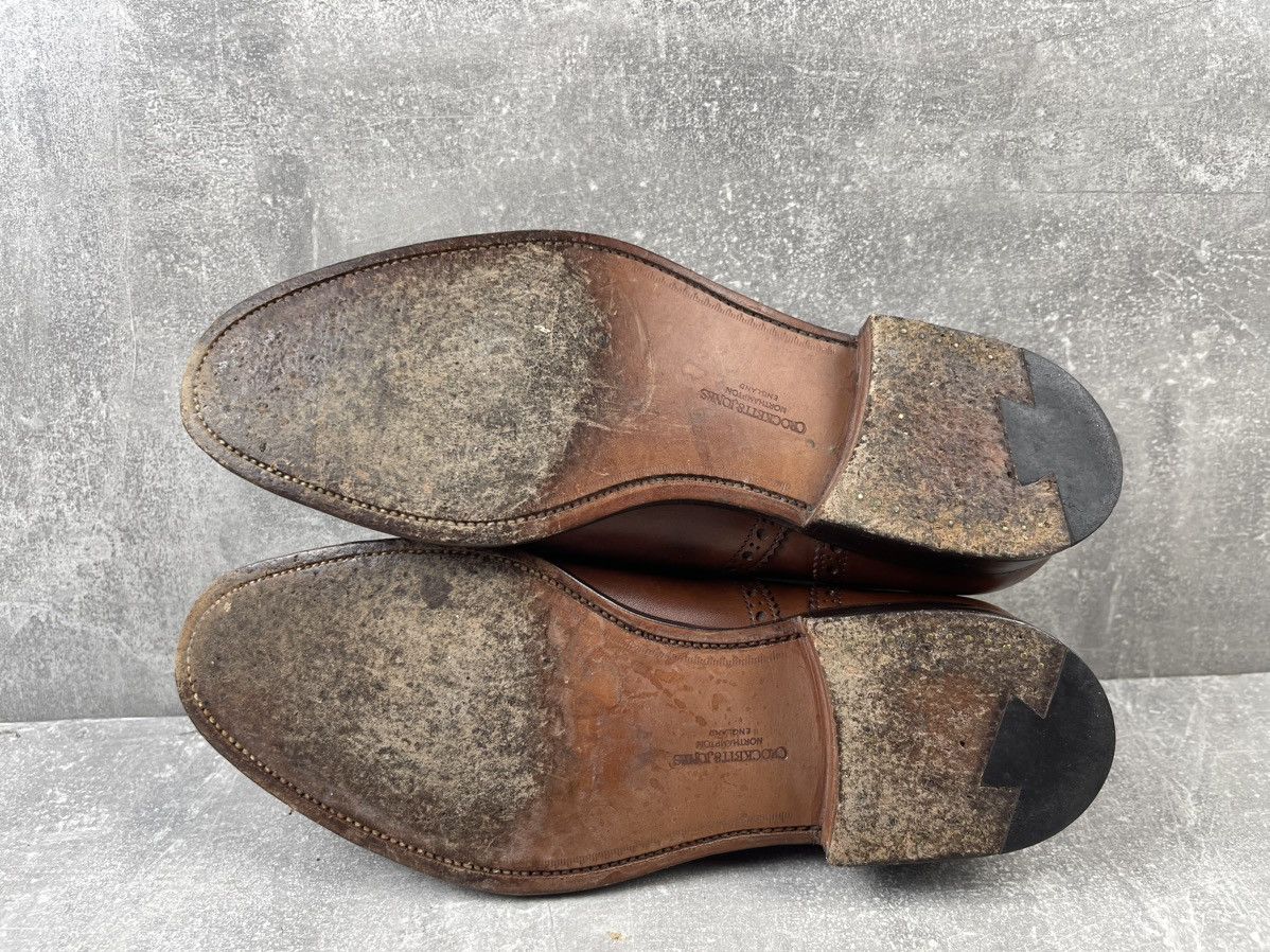 Crockett & Jones × English Laundry × Other UK Crockett & Jones Classic Brown Oxford Leather Shoes Size US 7.5 / EU 40-41 - 7 Thumbnail