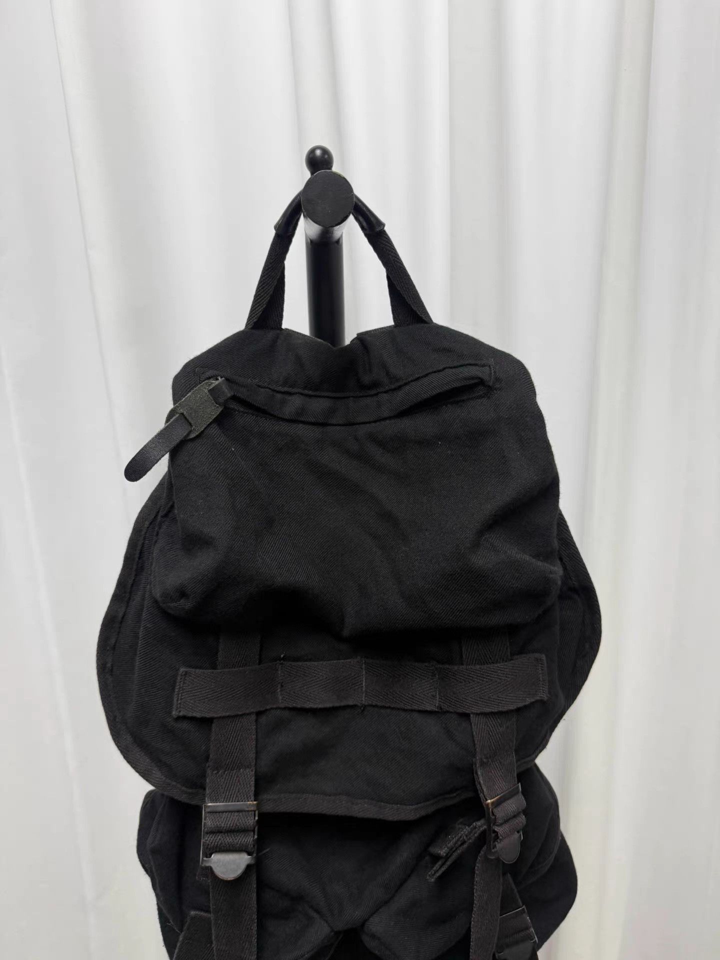 Yohji Yamamoto Yohji Yamamoto Y's Canvas Four-Pocket Tactical Backpack K20 Size ONE SIZE - 4 Thumbnail