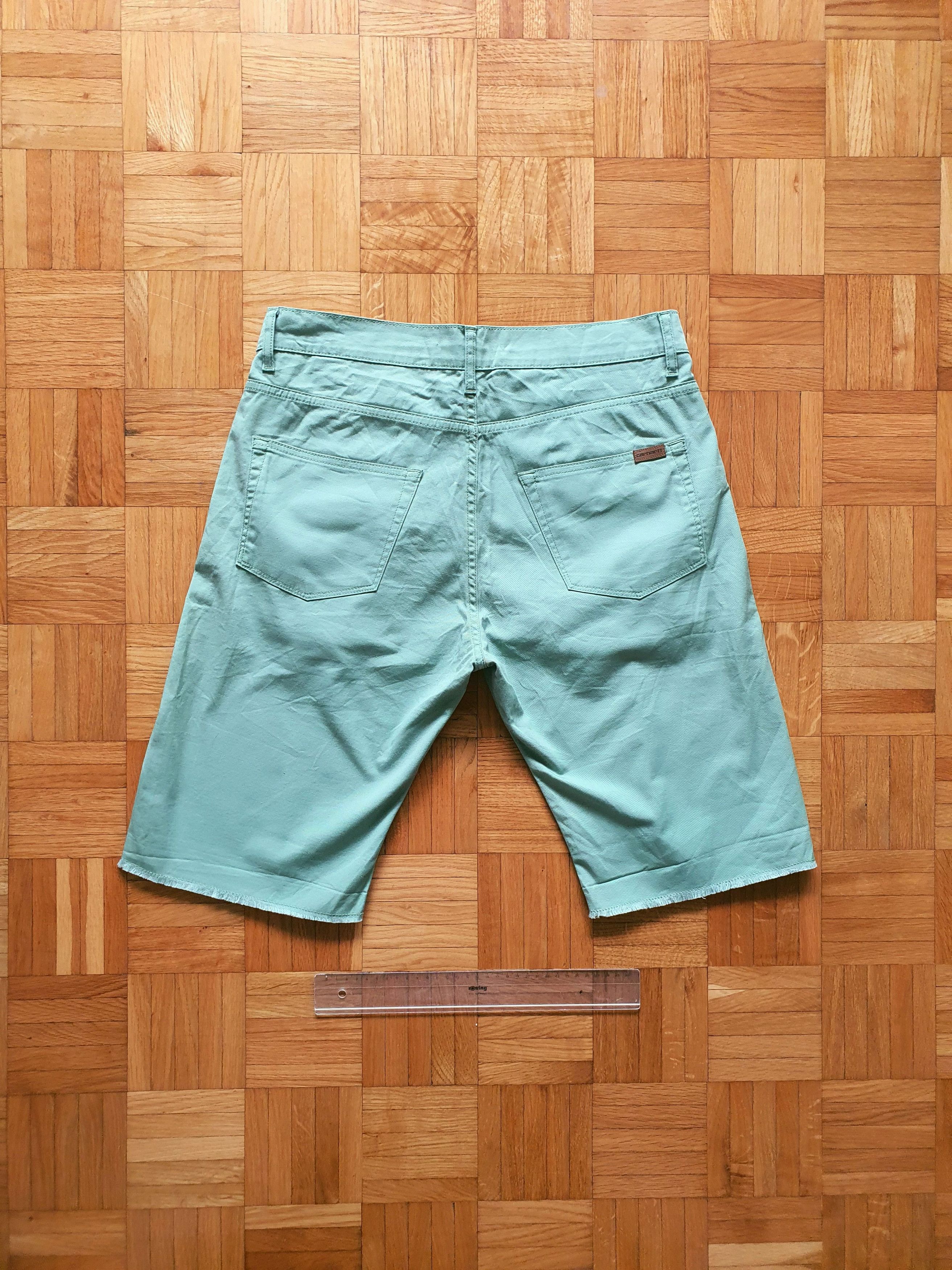 Carhartt Wip Shorts - Mod: SWELL SHORT - Faded Green - W31 Size US 31 - 2 Thumbnail