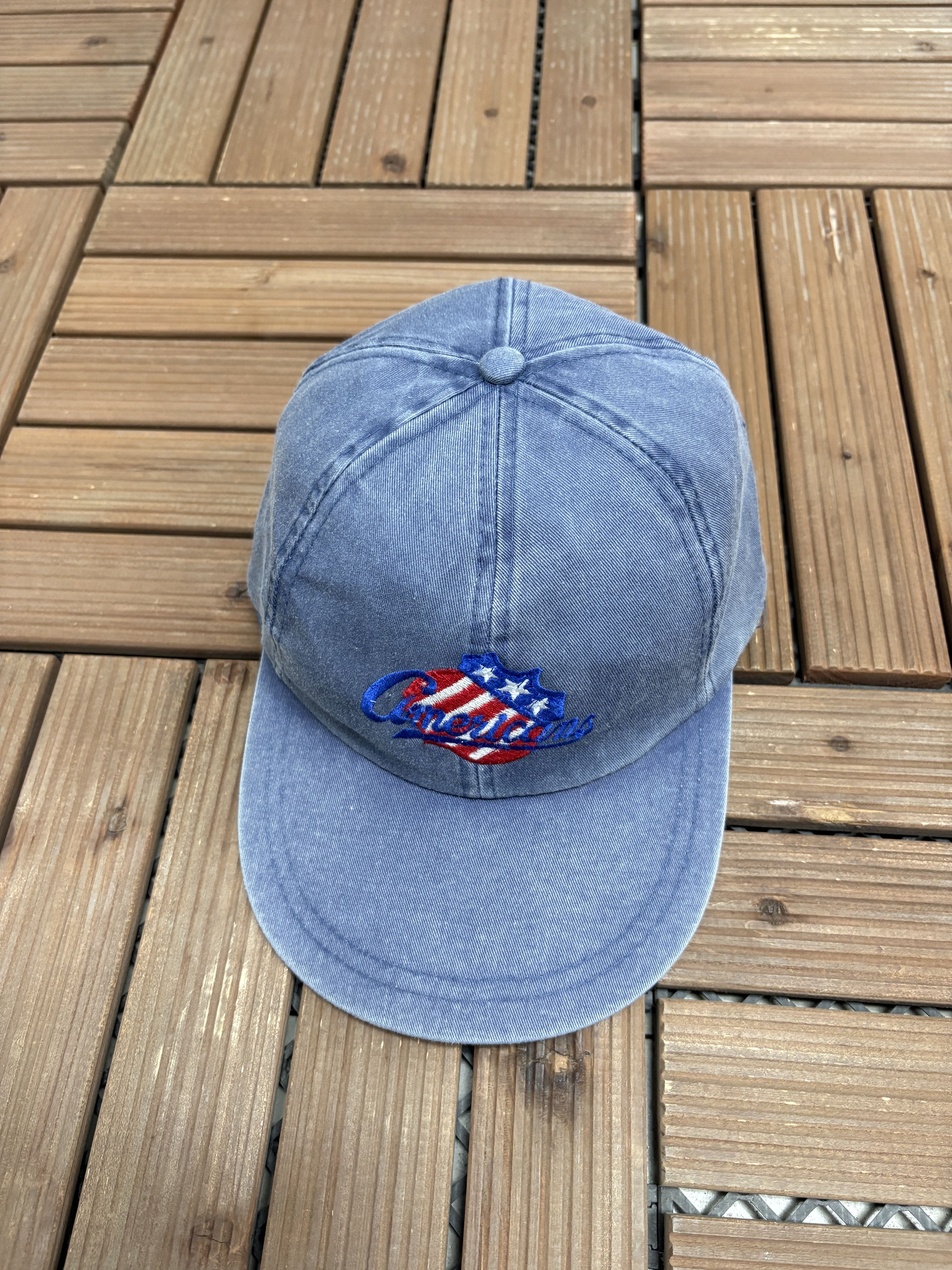 Vintage Rochester Americans Vintage Blue Metal Clasp Hat Cap Size ONE SIZE - 1 Thumbnail