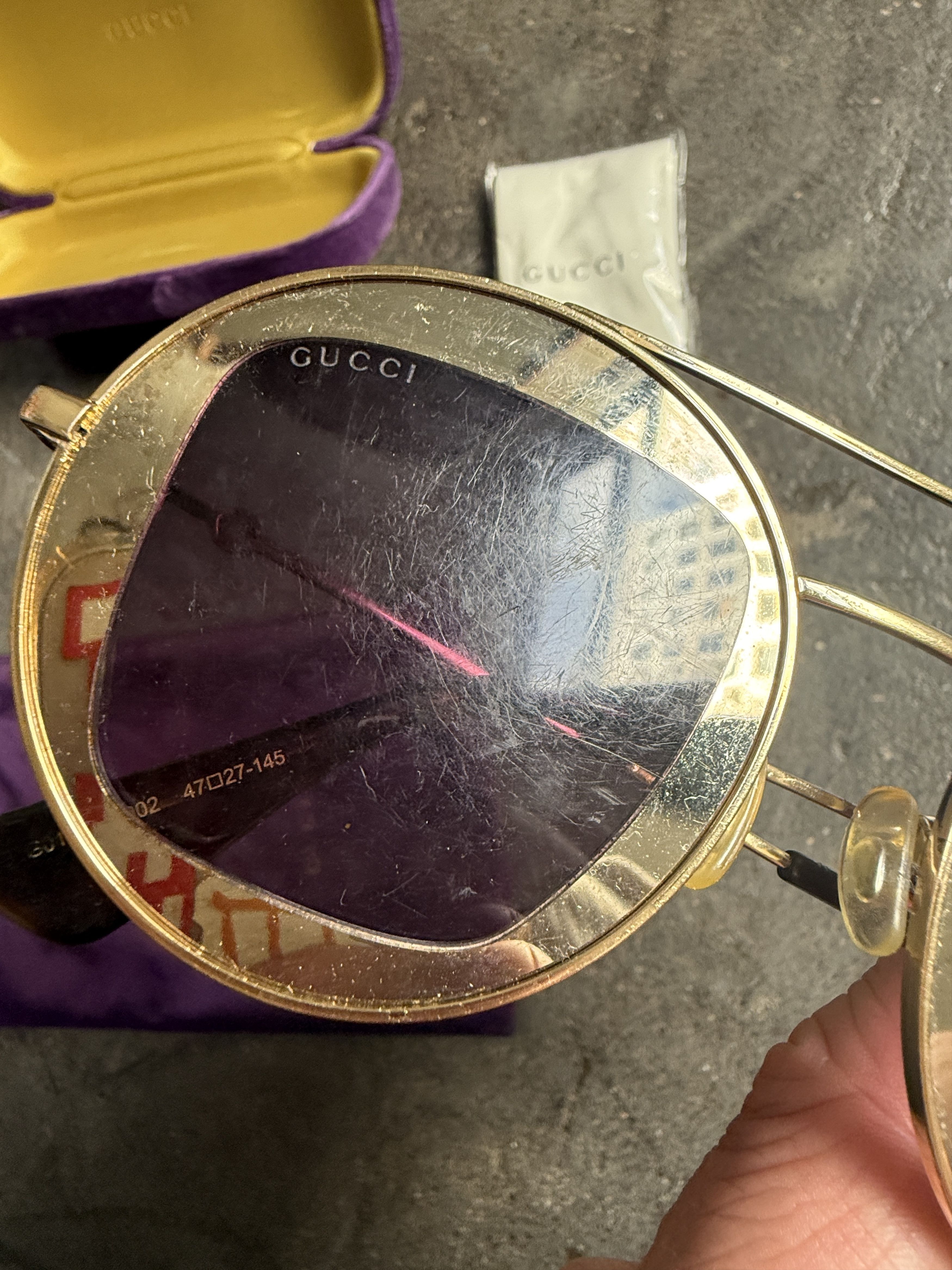 Gucci Alessandro Michele Era Sunglasses w/ Accesories Size ONE SIZE - 6 Thumbnail