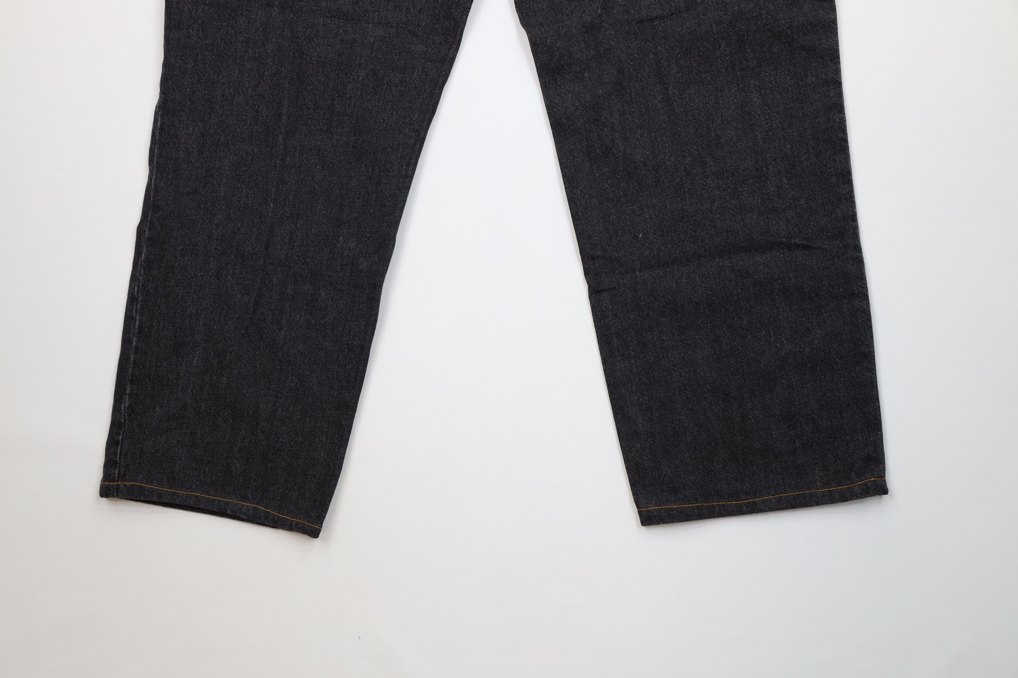 Eddie Bauer Vintage 90s Eddie Bauer Wide Leg Denim Jeans Black Cotton Size US 38 / EU 54 - 12 Thumbnail