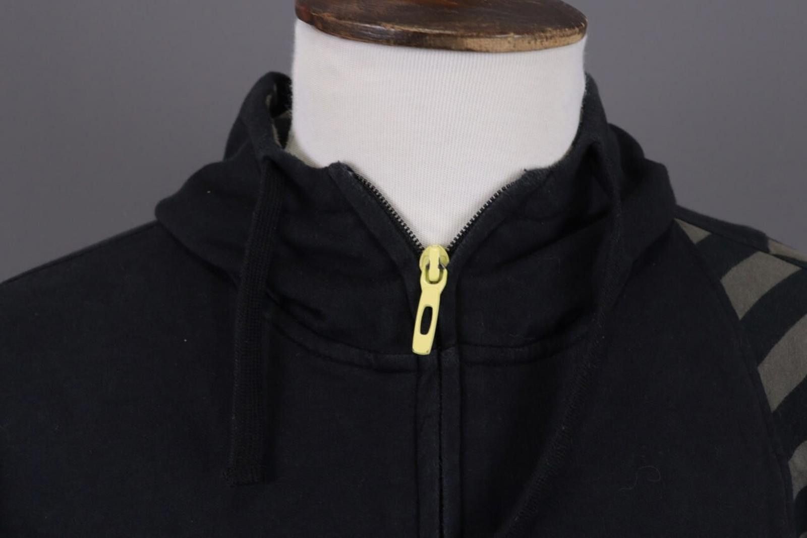 Oakley Oakley Slim Fit Black Striped Outdor Hooded Sweater Size L Size US L / EU 52-54 / 3 - 5 Thumbnail