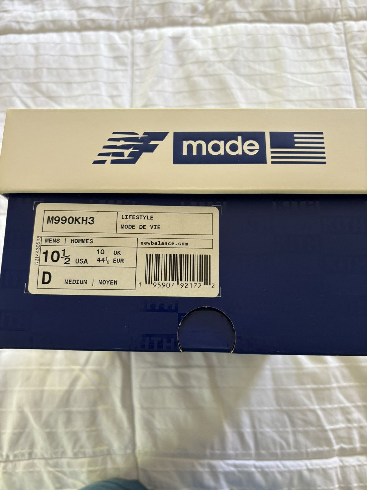 Kith × New Balance Kith x New Balance 990v3 ‘MiUSA - Daytona’ Size US 10.5 / EU 43-44 - 8 Thumbnail