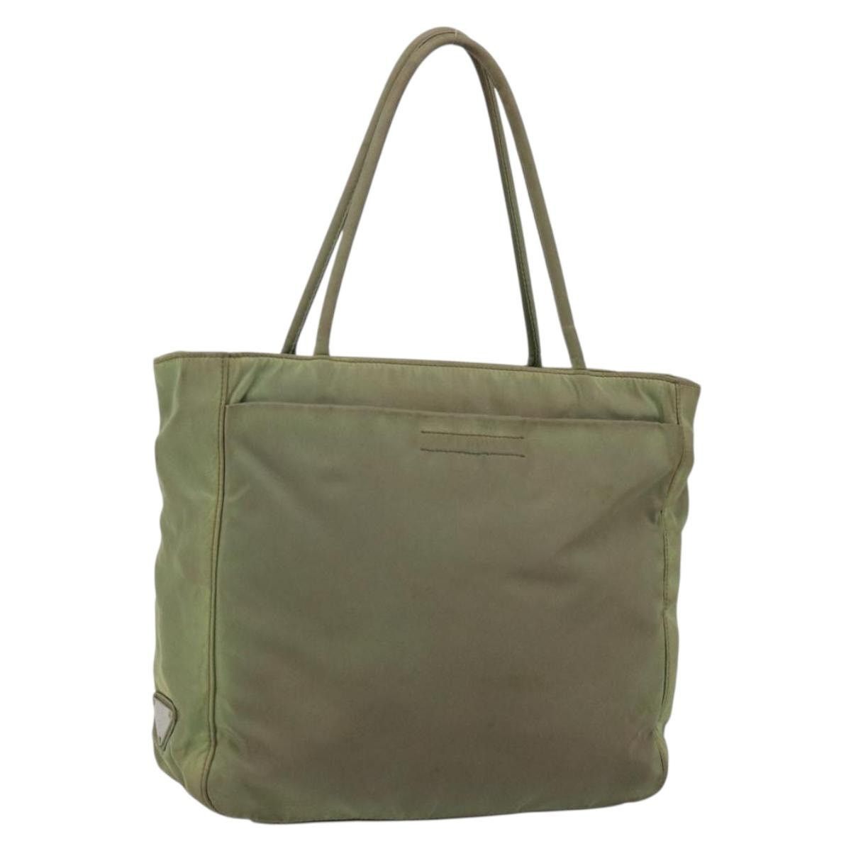 Prada PRADA Tote Bag Nylon Khaki Size ONE SIZE - 1 Thumbnail