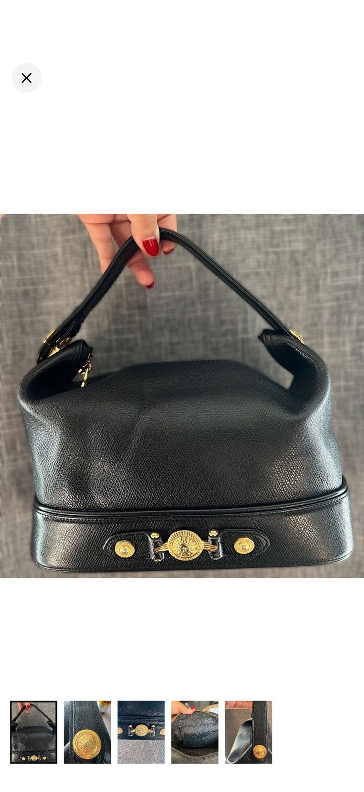 Versace Versace Vanity Latch Bag Size ONE SIZE - 1 Thumbnail