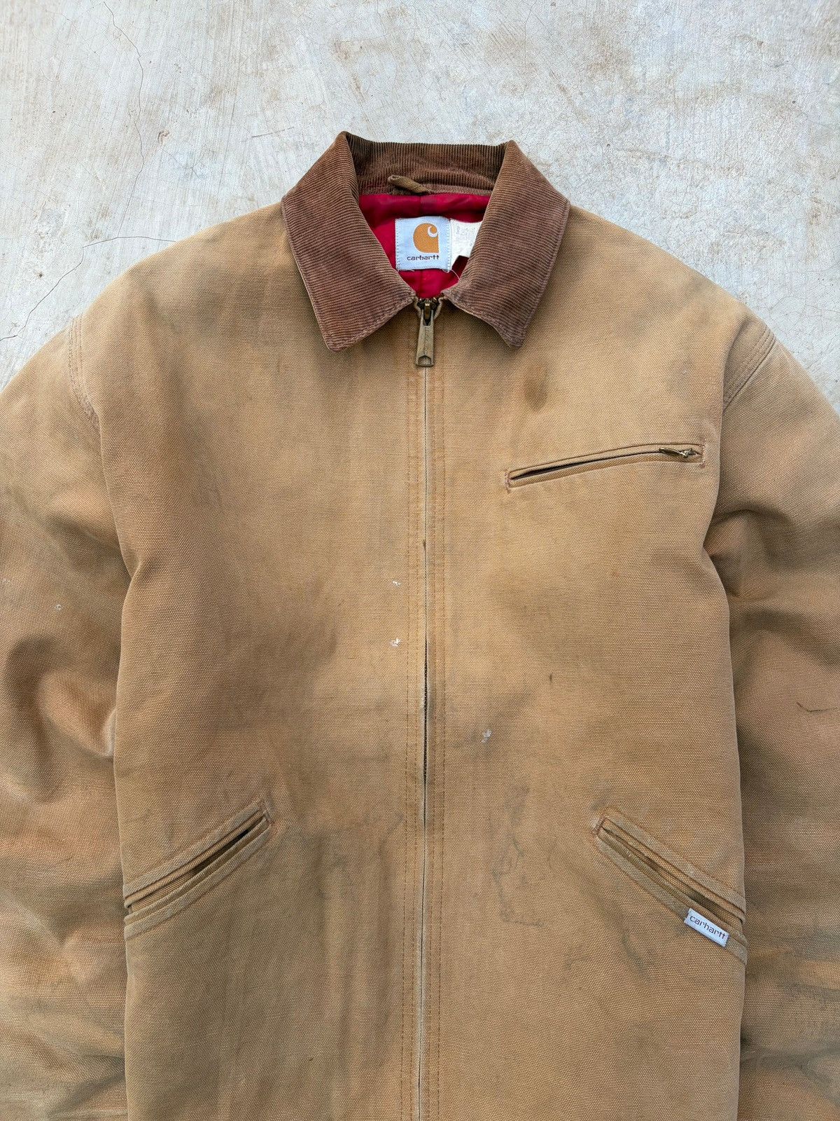 Carhartt Vintage 1993 Carhartt Detroit Jacket 6QLJT Size US M / EU 48-50 / 2 - 3 Thumbnail