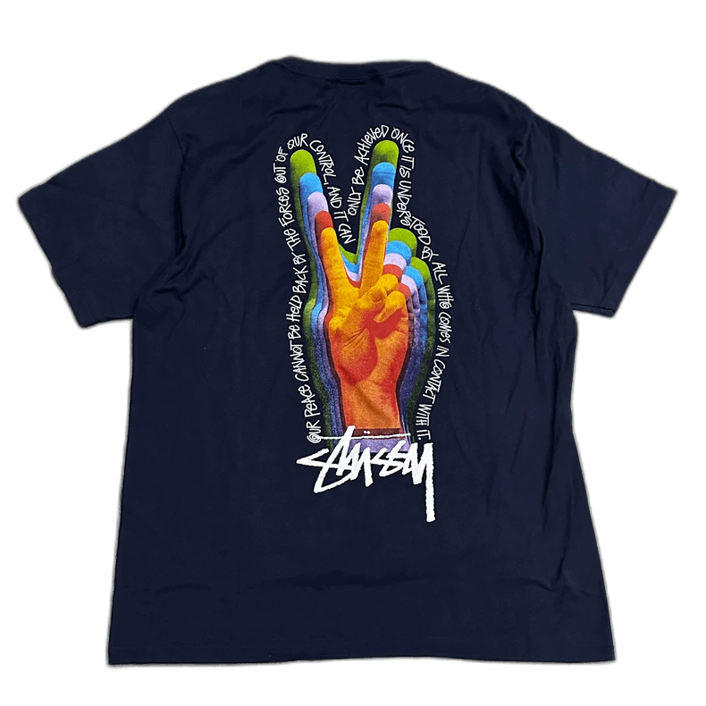 ま*い様 80's~90's old stussy Peace Man Desi ま*い様 80's~90's old