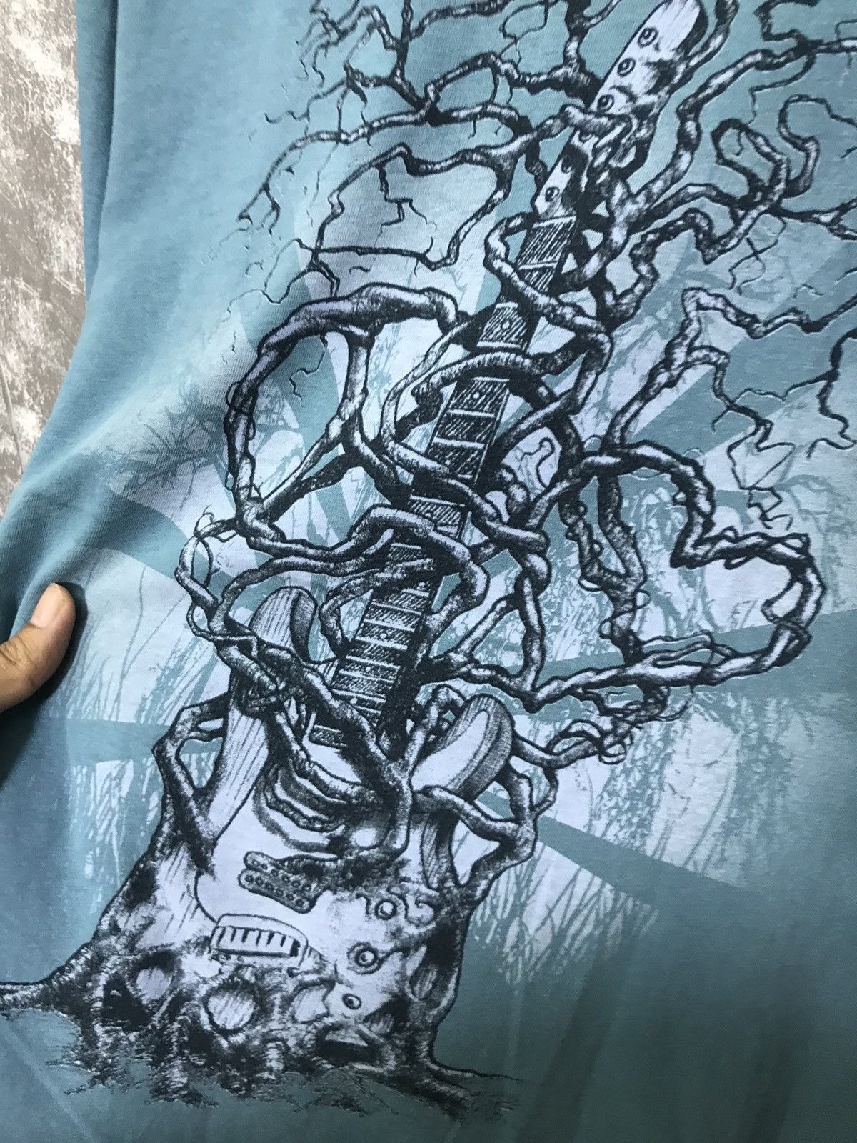 Affliction × Ed Hardy × Southpole Affliction Guitar Y2K Graphic Tee Size US XL / EU 56 / 4 - 2 Thumbnail