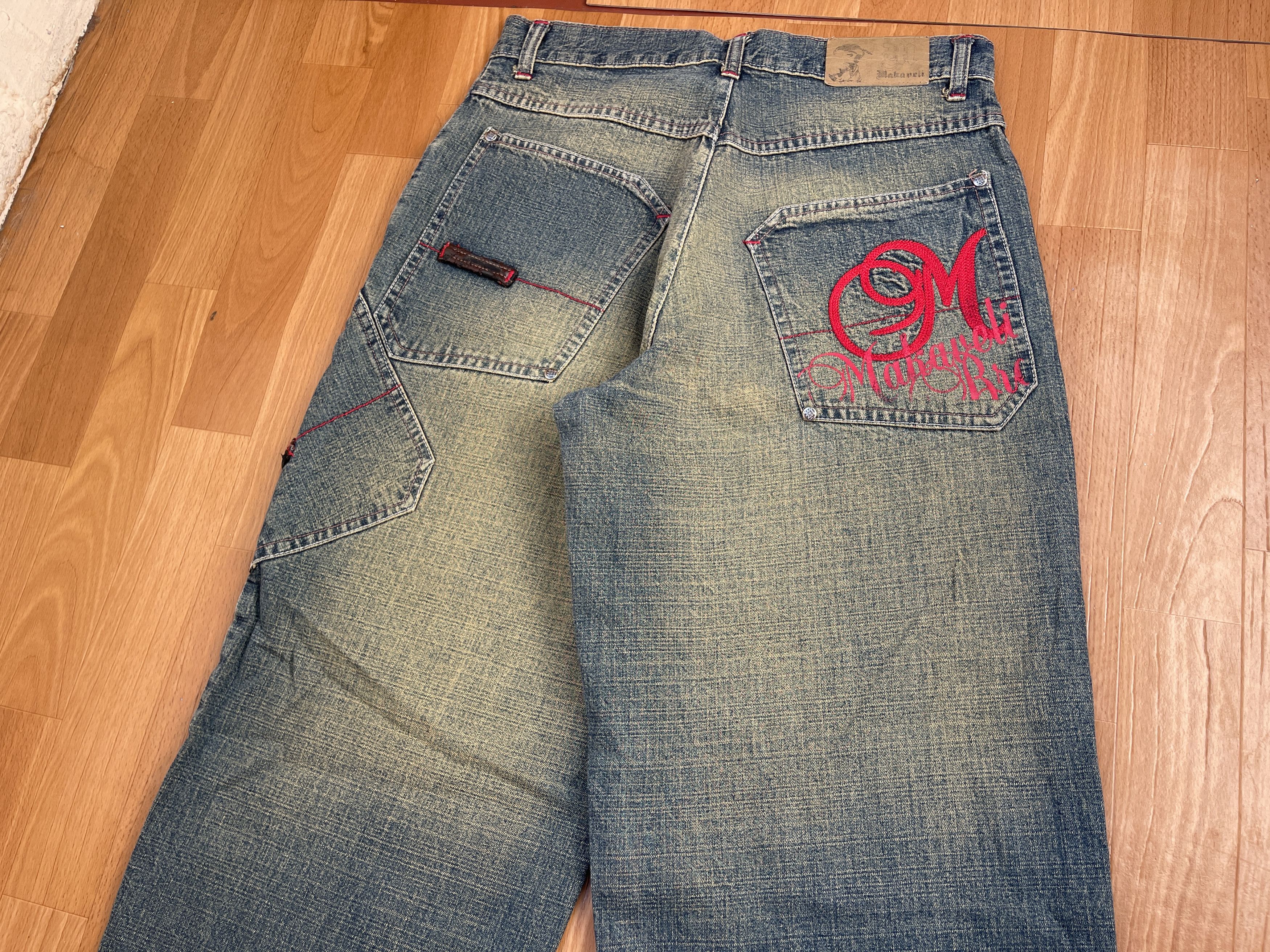 Makaveli MAKAVELI BRANDED jeans, 2Pac, Tupac vintage baggy hip hop 30 Size US 30 / EU 46 - 12 Thumbnail