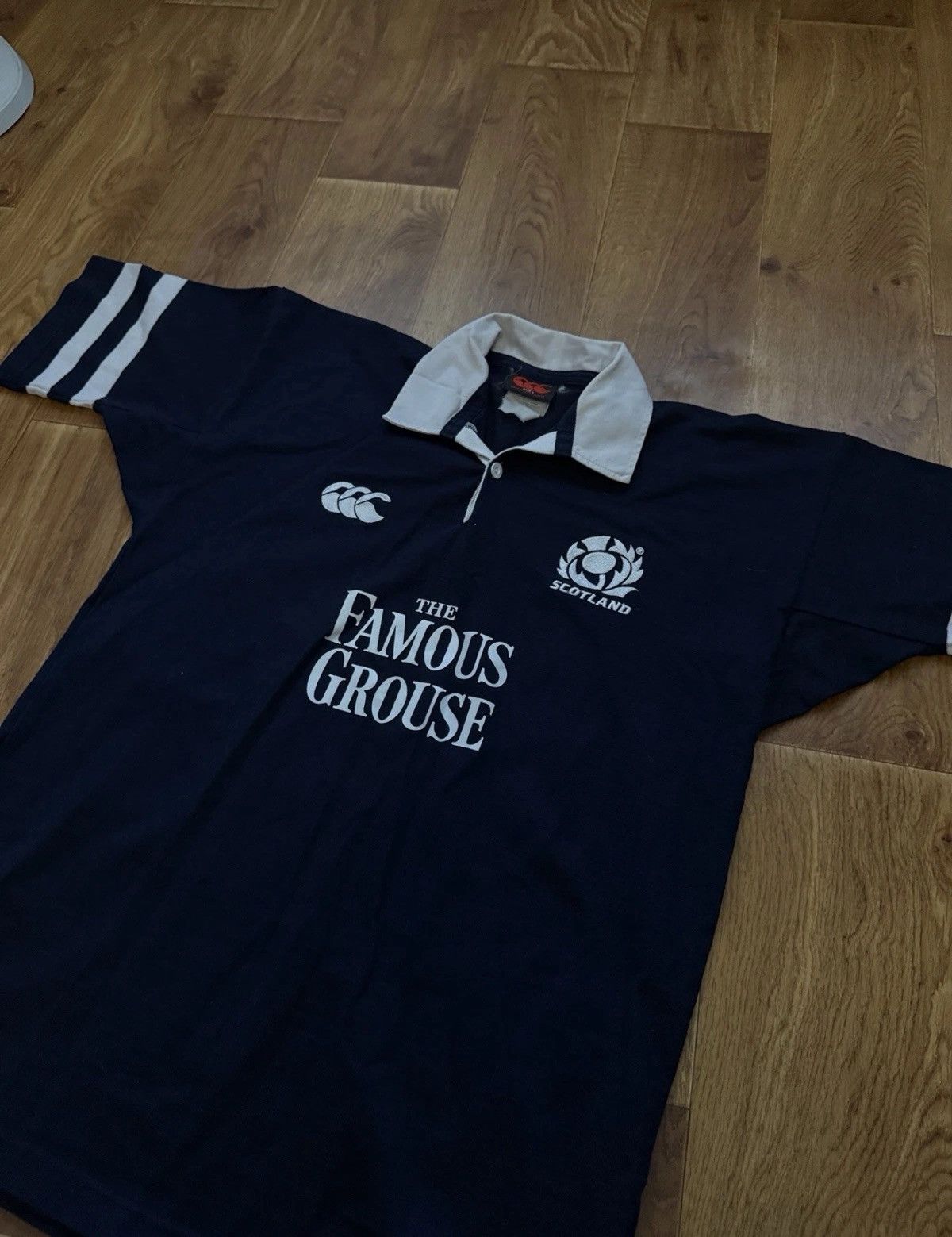 Canterbury of New Zealand Vintage Scotland Canterbury Of New Zeland Rugby Union Jersey Size US L / EU 52-54 / 3 - 2 Thumbnail