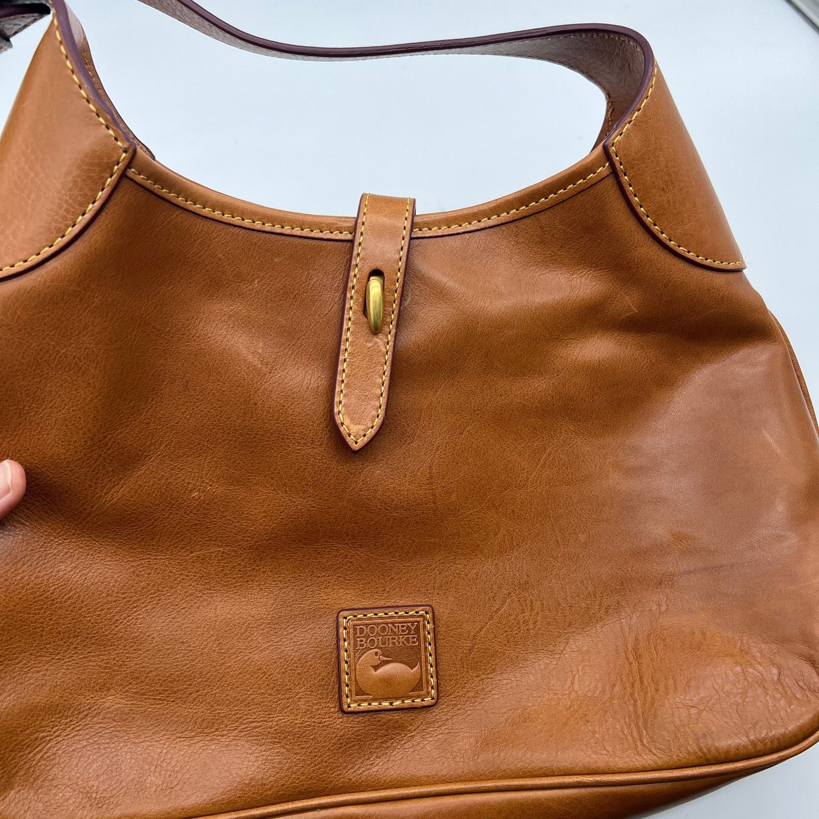 Dooney & Bourke Dooney & Bourke Handbags Florentine Leather Crescent Size ONE SIZE - 7 Thumbnail