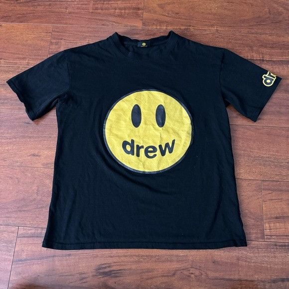 image of Drew House Black T-Shirt Size Large L, Men's