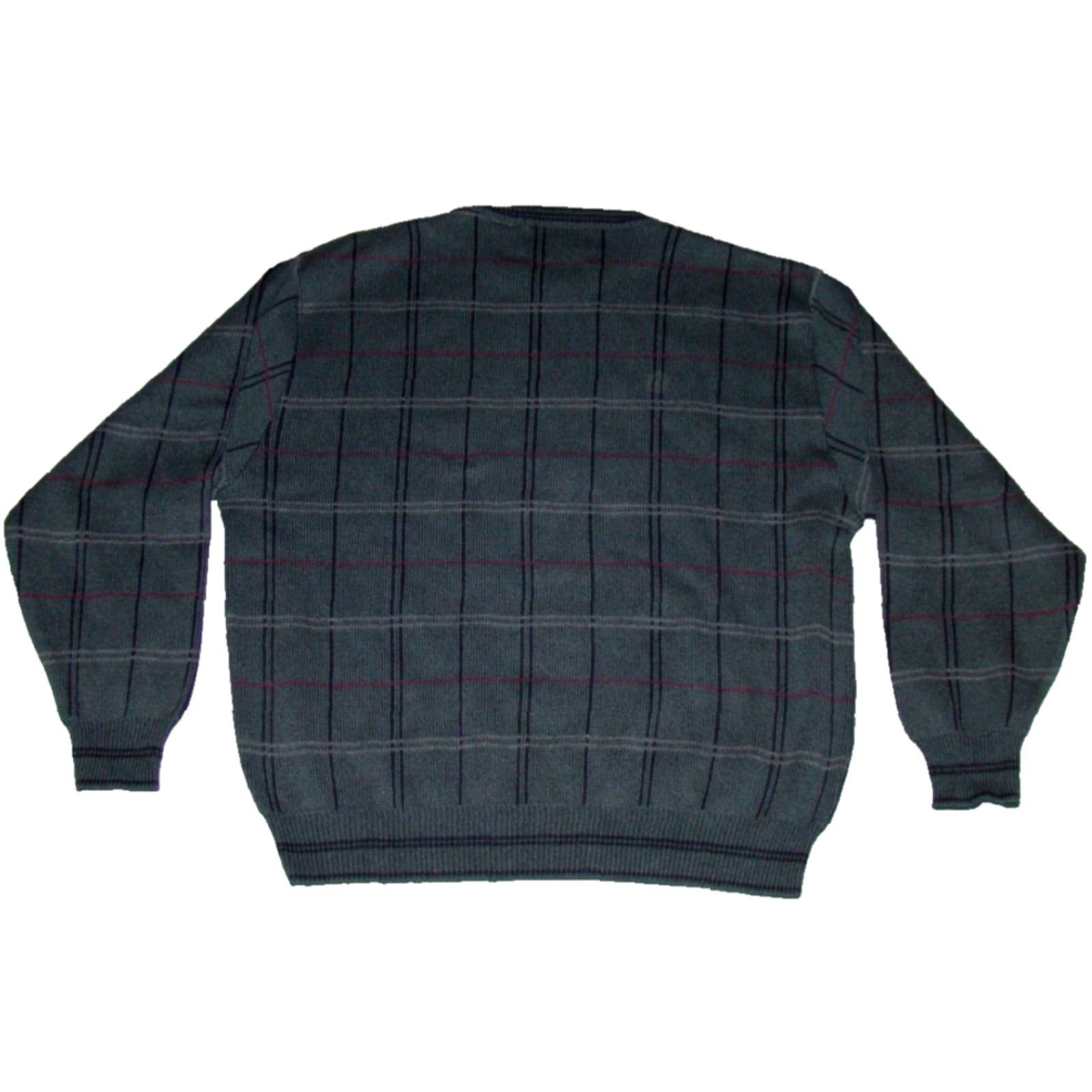 Vintage VINTAGE Cypress Links Mens L Plaid Embroidered Crewneck Pullover Sweater Golf Wear Gray Cotton Knit Casual Union United States Size US L / EU 52-54 / 3 - 4 Thumbnail