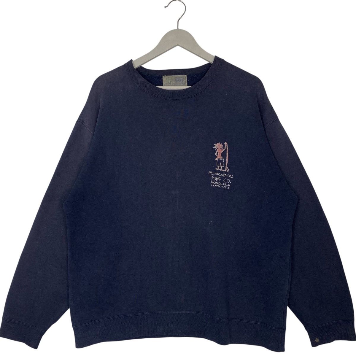 Vintage Peakaboo Surt Sweatshirt Crewneck Blue Size L