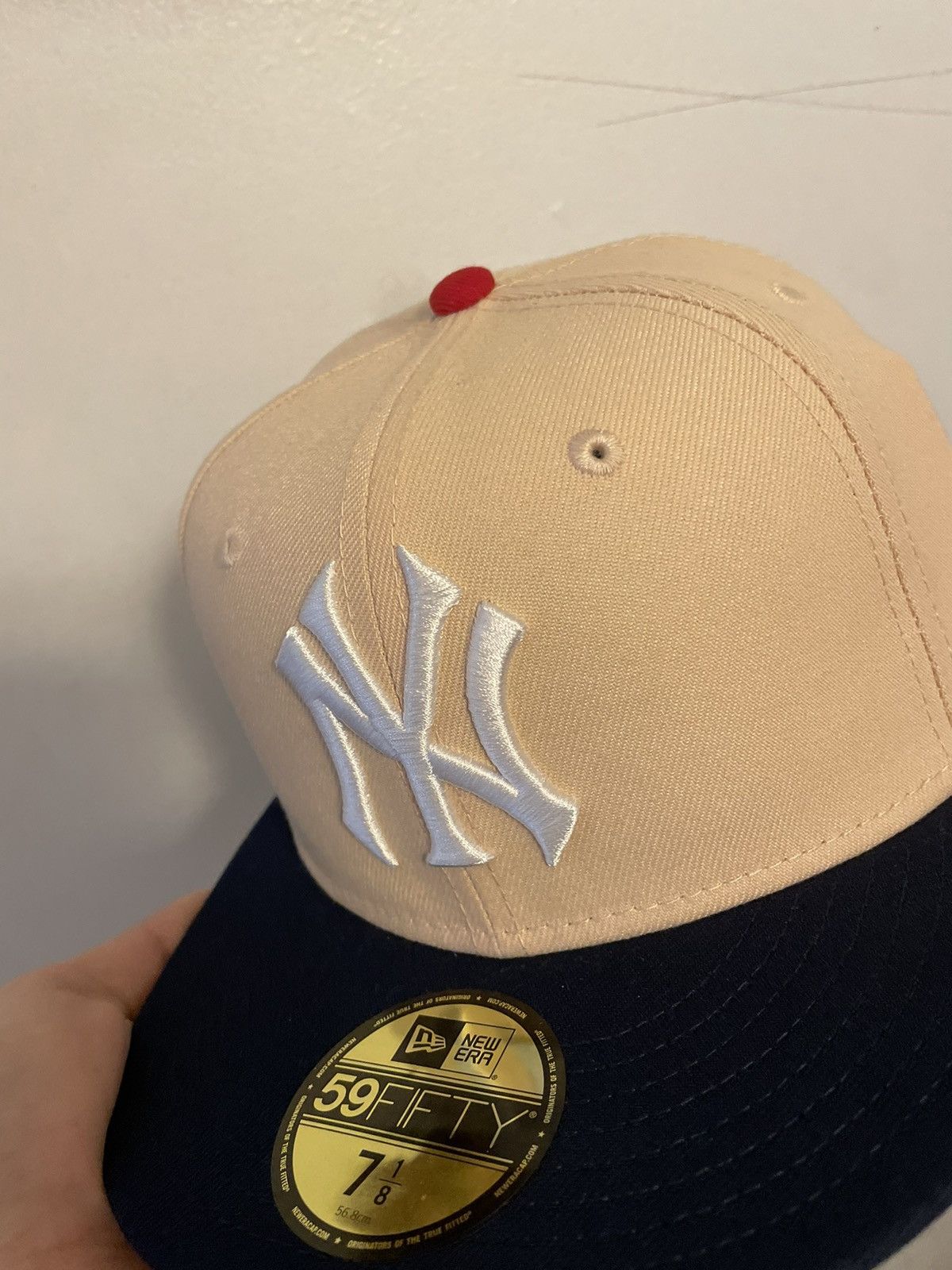 New Era 95 north boutique New York Yankees mango mocha size 7 1/8 br Size ONE SIZE - 2 Thumbnail