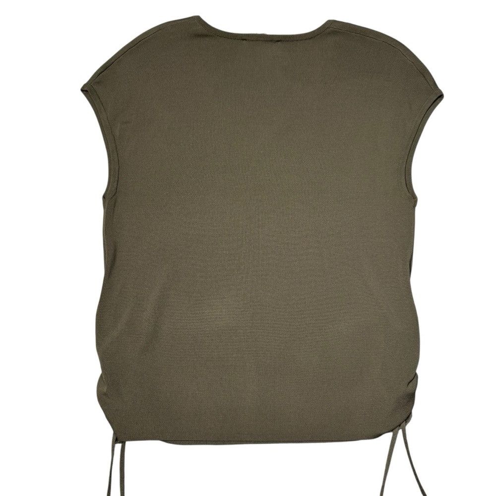 Adrianna Papell NWT New $89 Adrianna Papell Knit Fatigue V-Neck Cap Sleeve Size M / US 6-8 / IT 42-44 - 3 Thumbnail