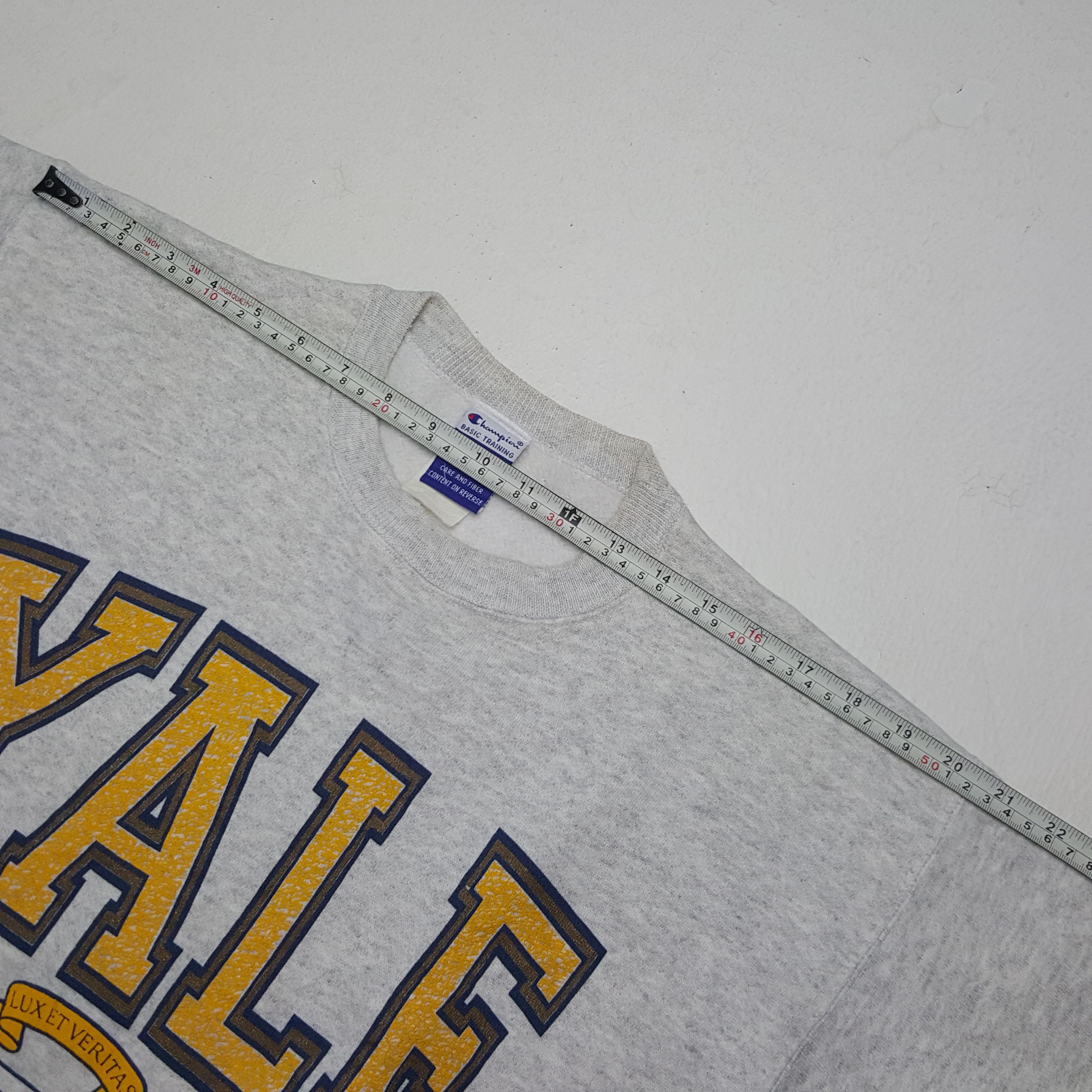 Champion × Vintage Vintage Yale Champion American University Promo Sweatshirt Size US M / EU 48-50 / 2 - 5 Thumbnail