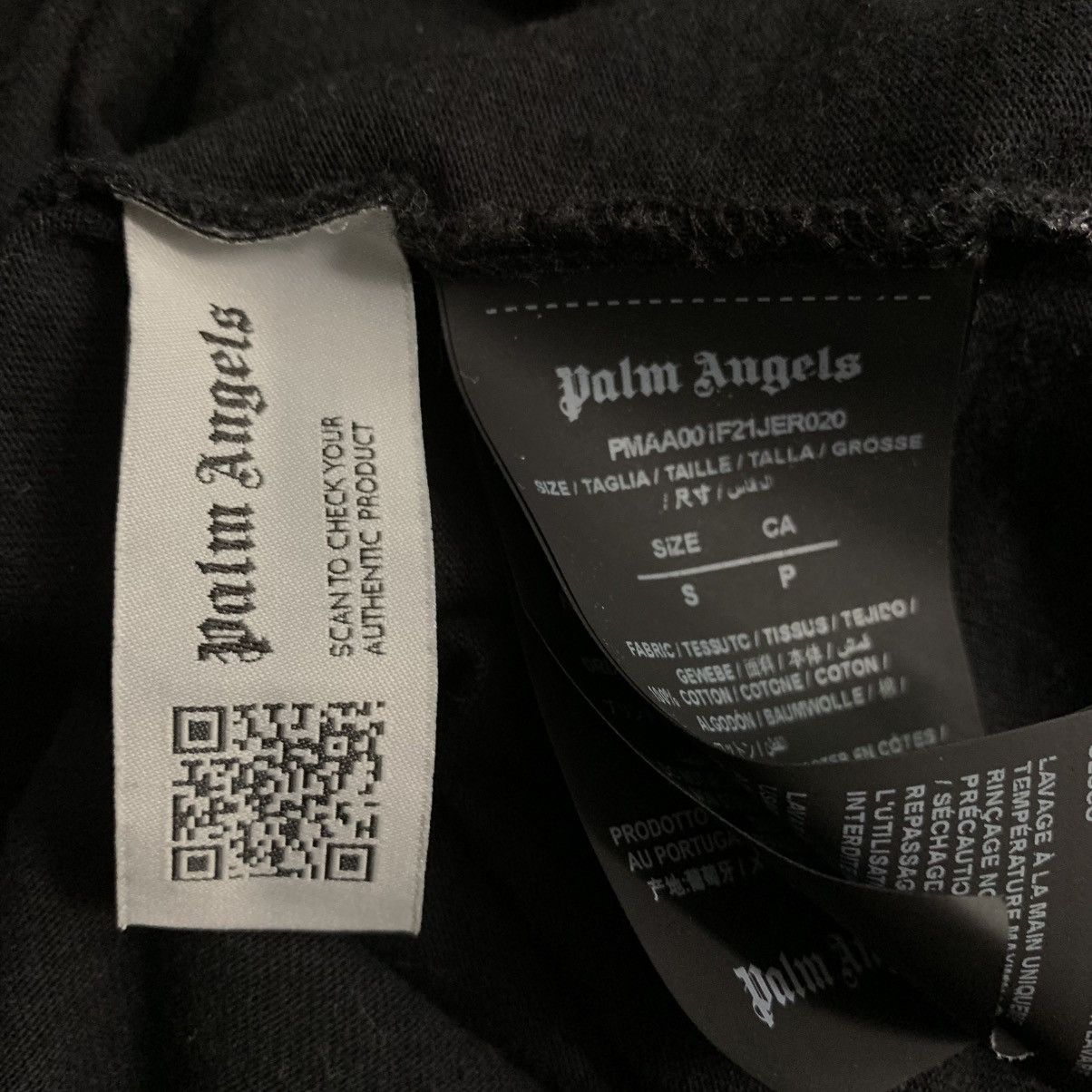 Palm Angels Palm Angels Small Tee Mountain Graphic Black T-Shirt Size US S / EU 44-46 / 1 - 5 Thumbnail
