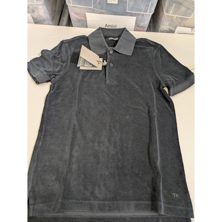 Tom Ford o1rshd1 Polo Shirt in Black Size US M / EU 48-50 / 2 - 16 Thumbnail