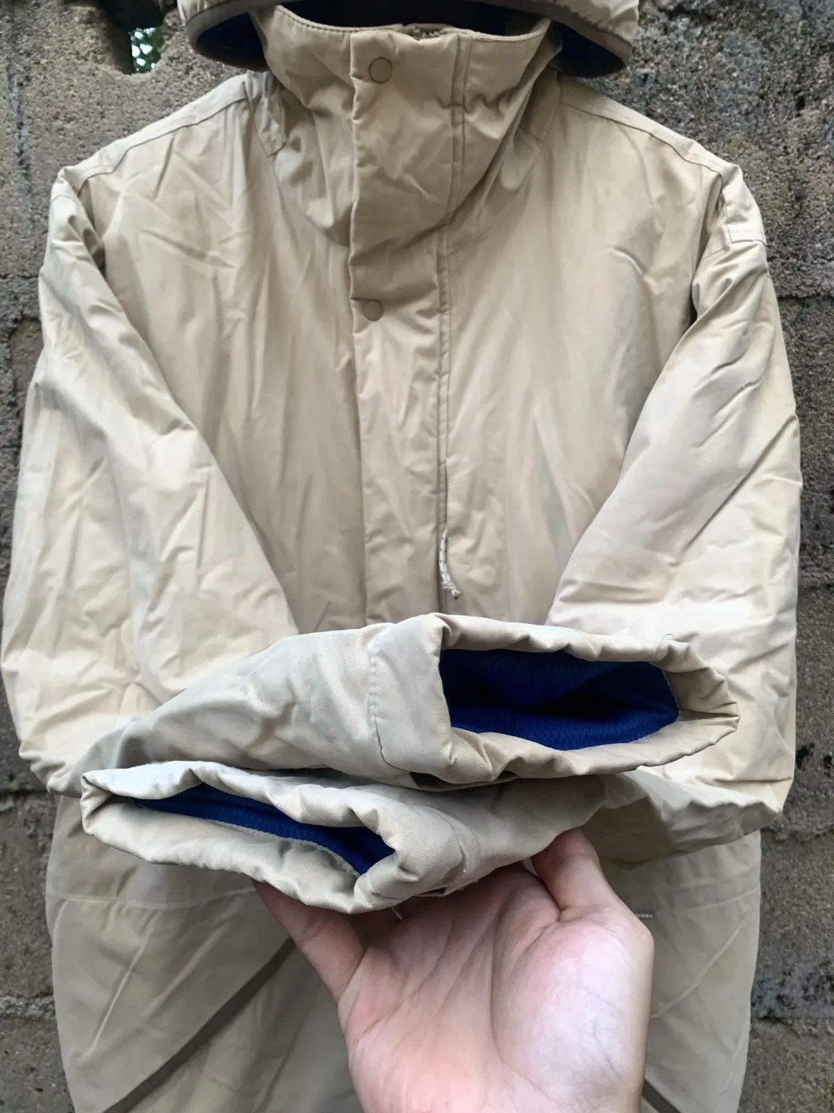Stussy Vintage 90s Stussy Technical Utility Shell Jacket Beige Size US M / EU 48-50 / 2 - 6 Thumbnail