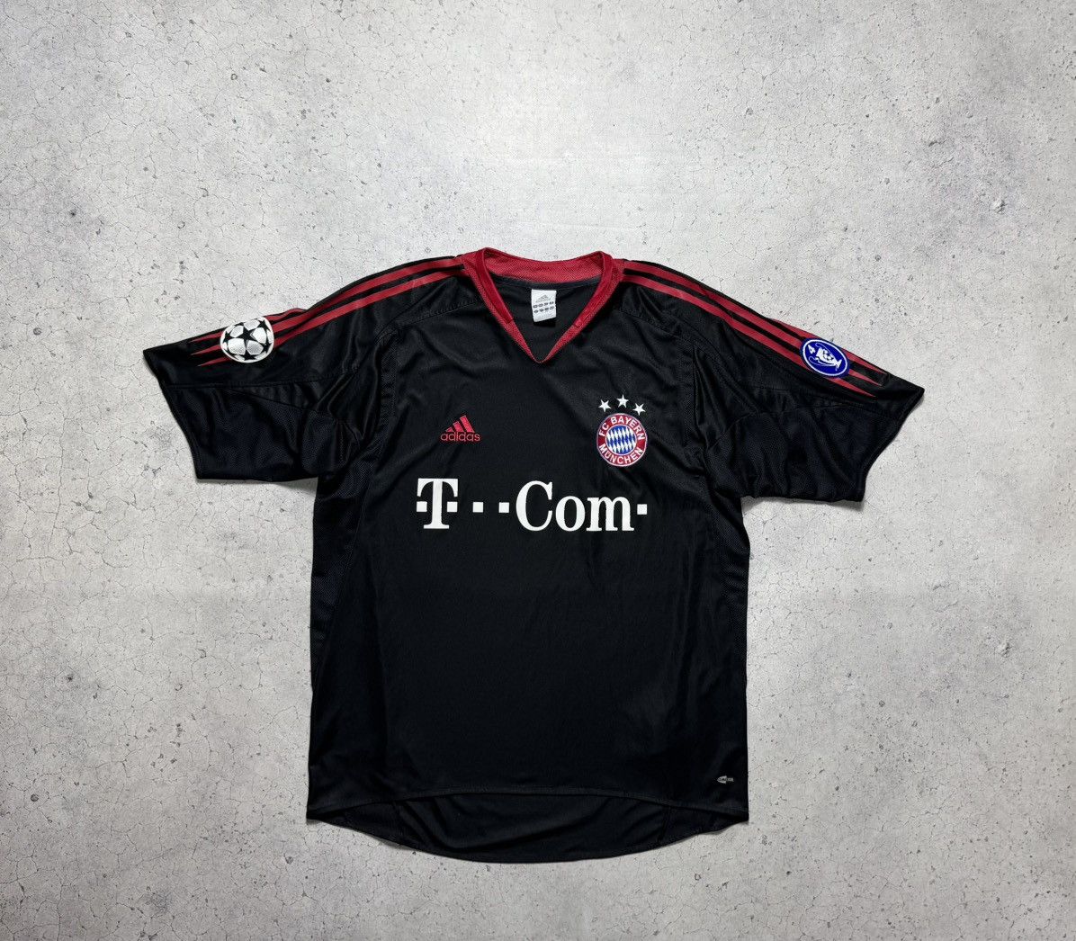 Adidas Adidas FC Bayern Munchen 2004/2005 Vintage Soccer Jersey Size US L / EU 52-54 / 3 - 1 Thumbnail