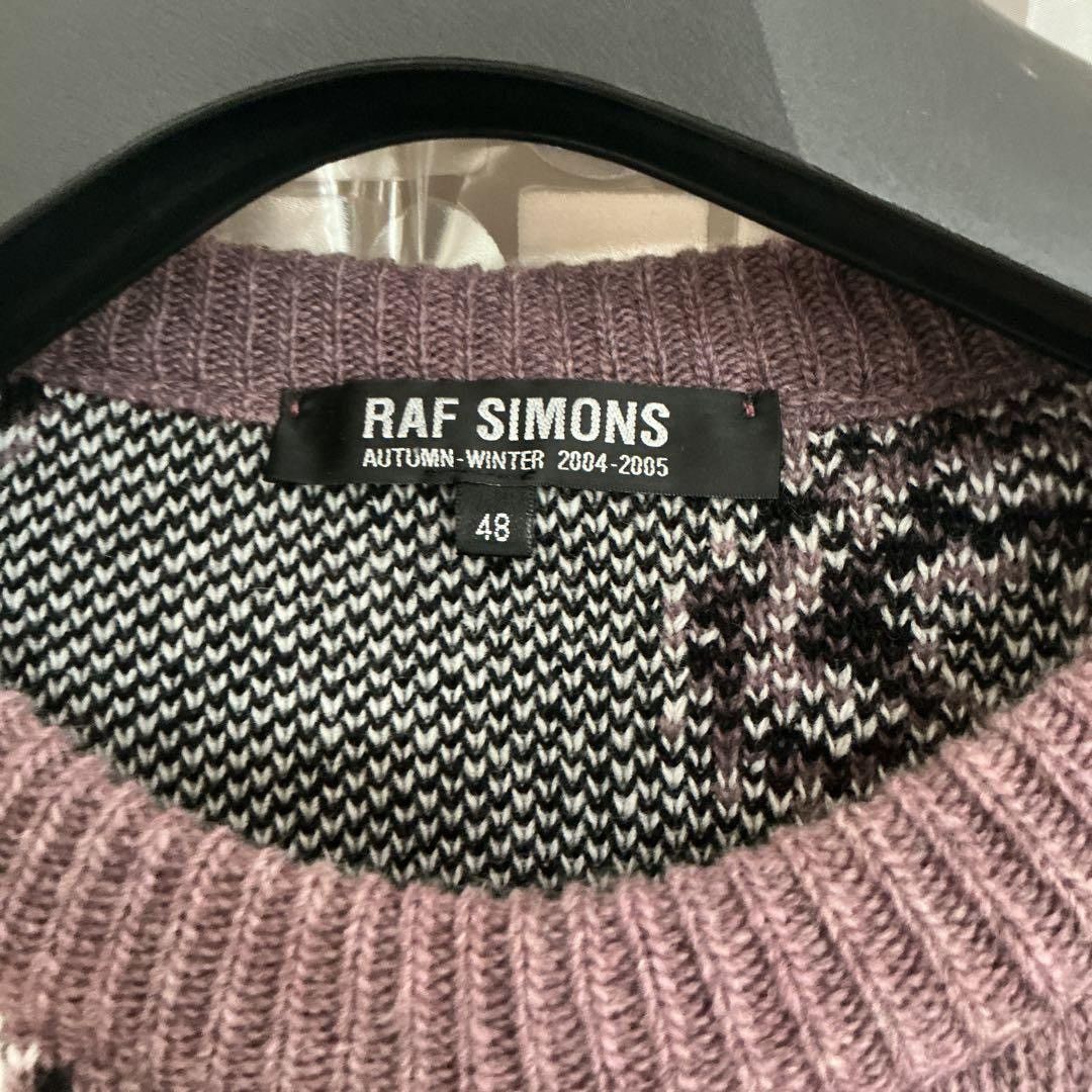 Raf Simons AW04 Waves Paisley Sweater Size US M / EU 48-50 / 2 - 3 Thumbnail