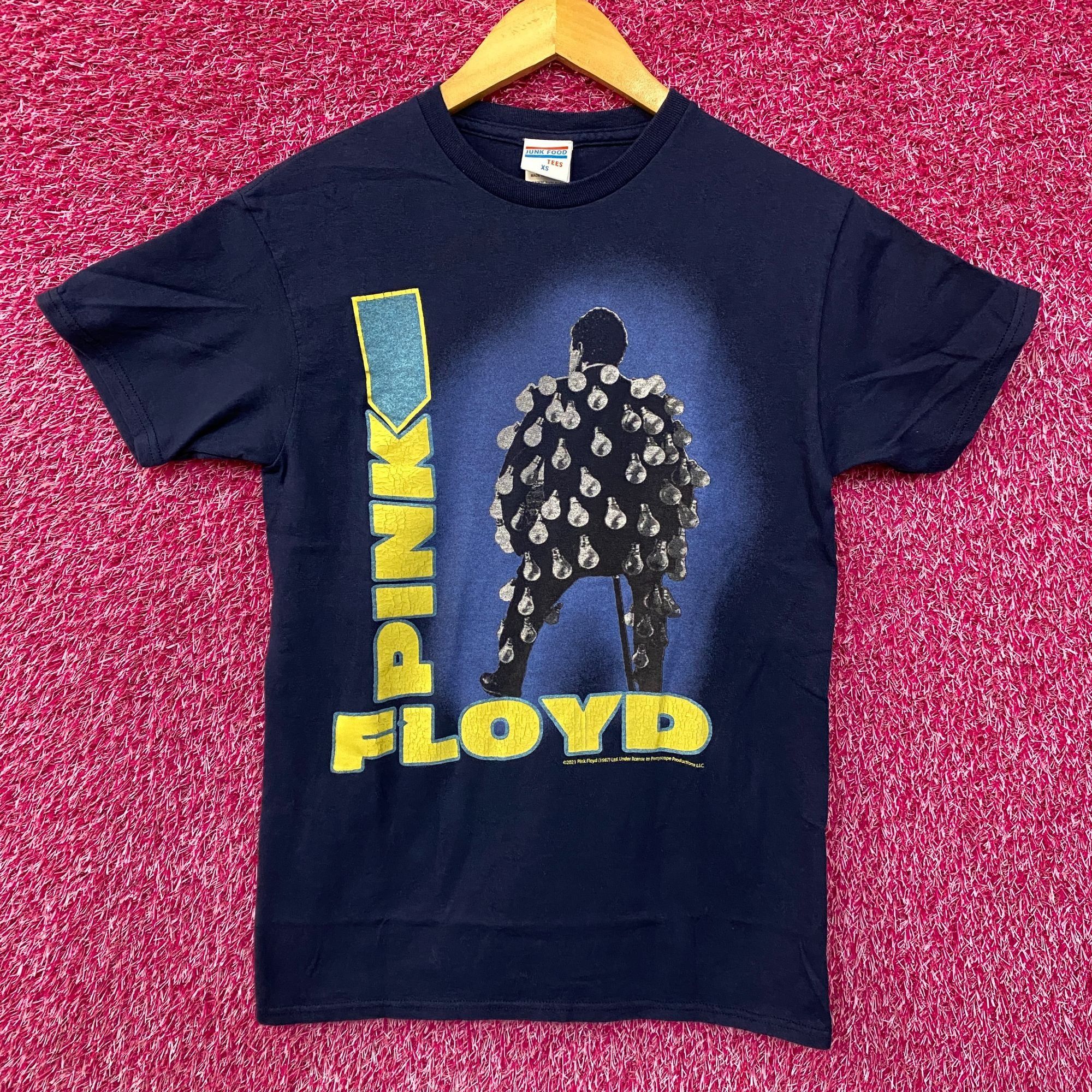 Pink Floyd Junk Food Pink Floyd Delicate Sound of Thunder T-Shirt Extra Size US XS / EU 42 / 0 - 1 Thumbnail