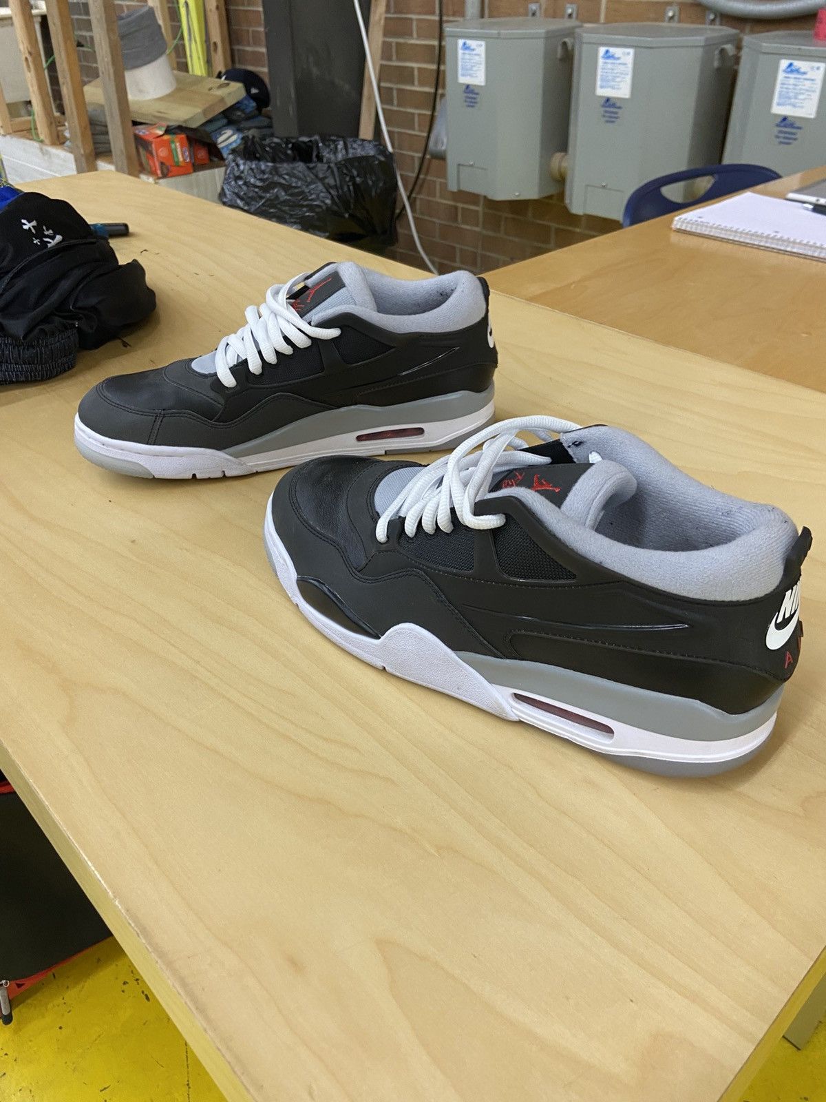 Jordan Brand Air Jordan 4 RM Black Metallic Size US 12 / EU 45 - 3 Thumbnail