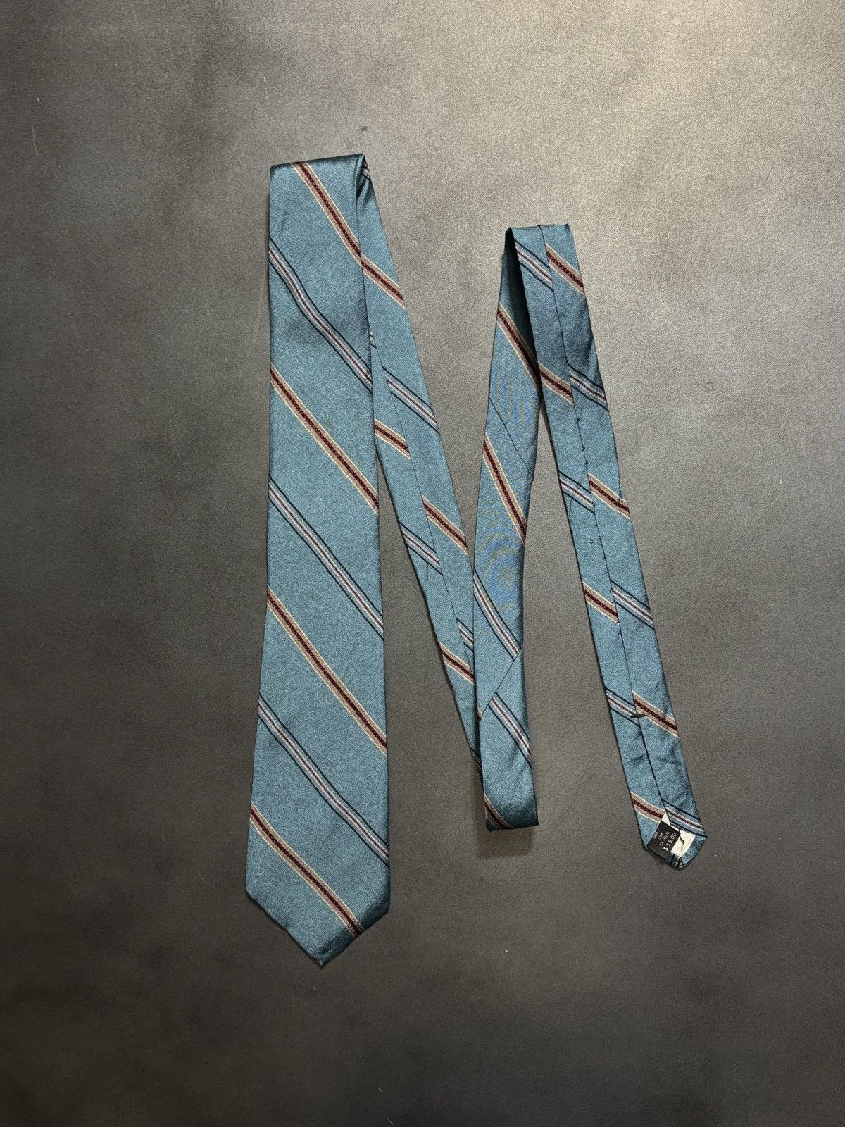 Yves Saint Laurent 1970s Yves Saint Laurent Silk Tie 80s Vintage YSL Necktie Size ONE SIZE - 1 Thumbnail