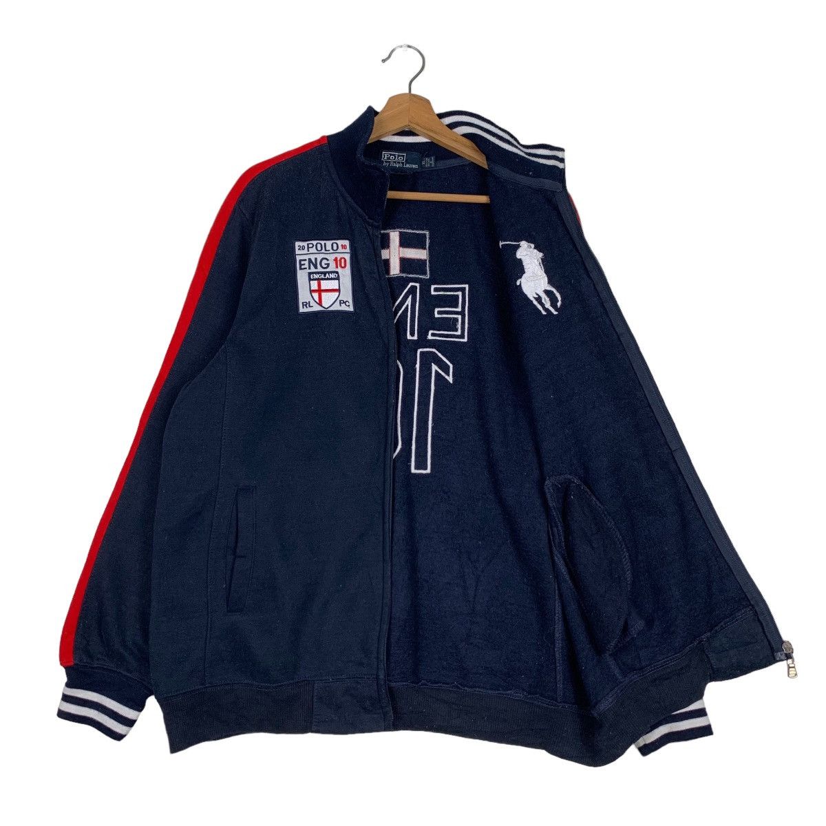 Polo Ralph Lauren Polo Ralph Lauren England 10 Zipper Sweater #0621-C29 Size US XL / EU 56 / 4 - 10 Thumbnail