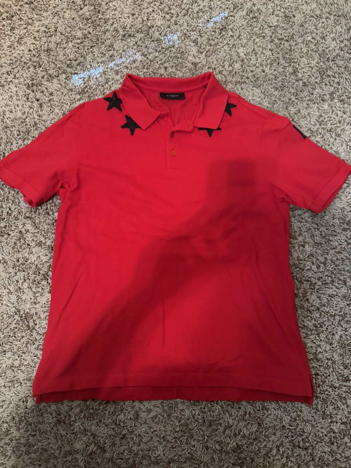f*y様 GIVENCHY starlongsleevepolo by Ricc Authentic Givenchy 12 AW Riccardo Tisci Star | Mercari