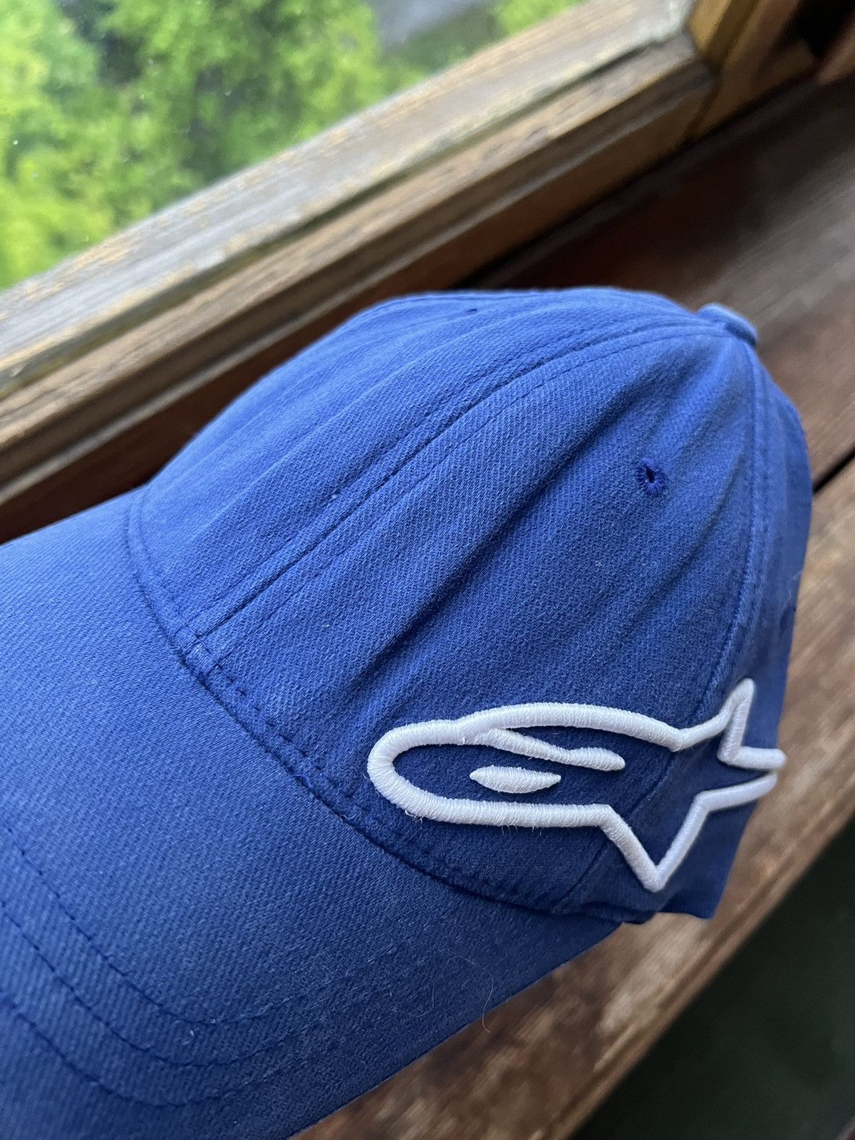 Alpinestars Vintage Y2K Flexfit Alpinestars Cap 90s Hat Size ONE SIZE - 4 Thumbnail