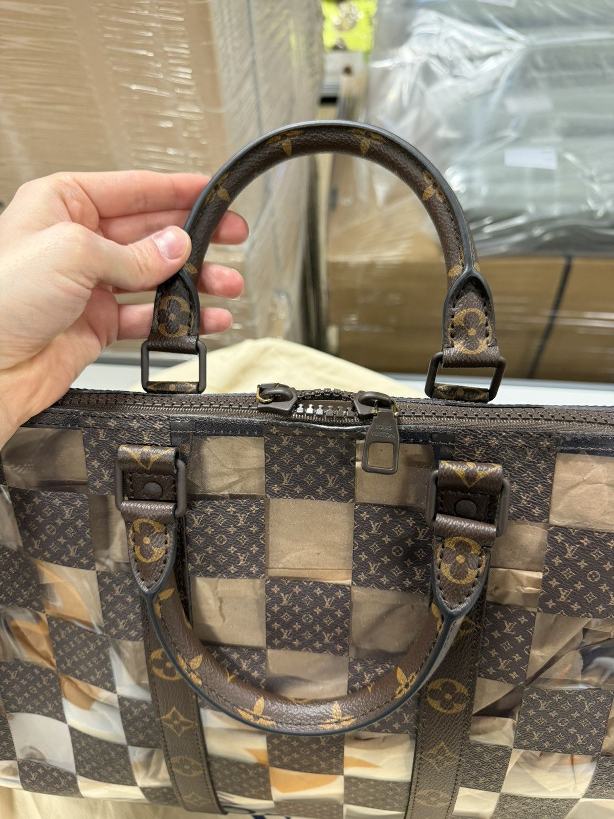 Louis Vuitton Louis Vuitton Chess Monogram Keepall 50 NEW 4500$ Size ONE SIZE - 4 Thumbnail