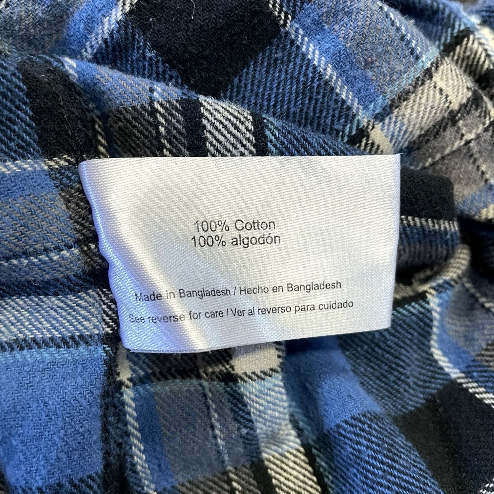 Vintage Woolrich Plaid Boxy Long Sleeve Button Down Shirt Mens Large Blue Pocket SHIRT Size US L / EU 52-54 / 3 - 6 Thumbnail