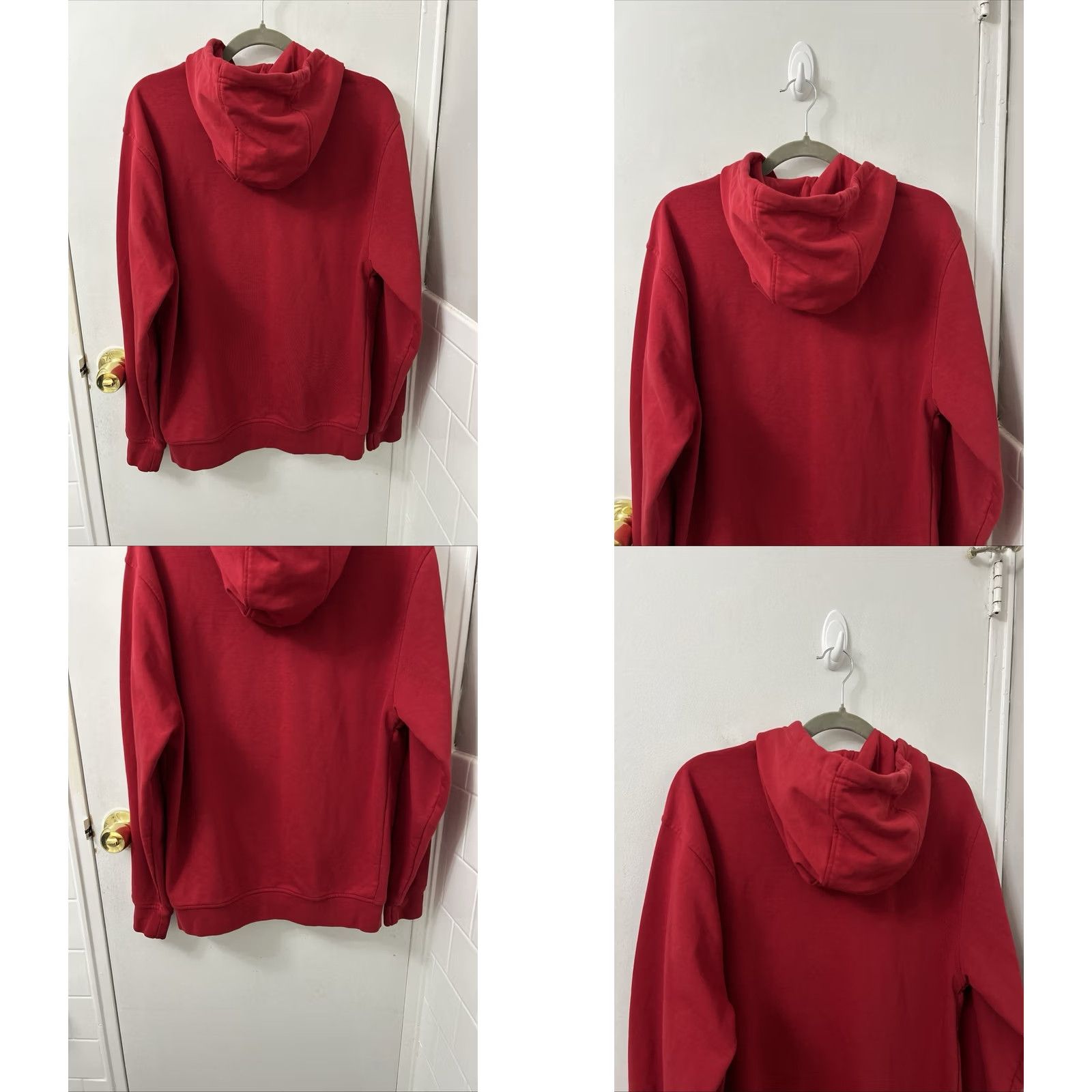 Jordan Brand Jordan Hoodie Mens Size Small Red Center Logo Dri-Fit Pullover Pocket L/S Size US S / EU 44-46 / 1 - 8 Thumbnail