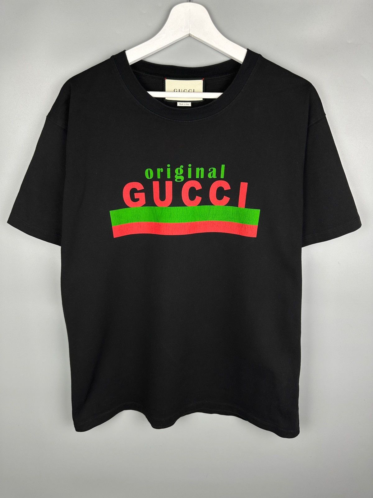 Gucci Original Logo T Shirt Tee Old Money Luxury Polo