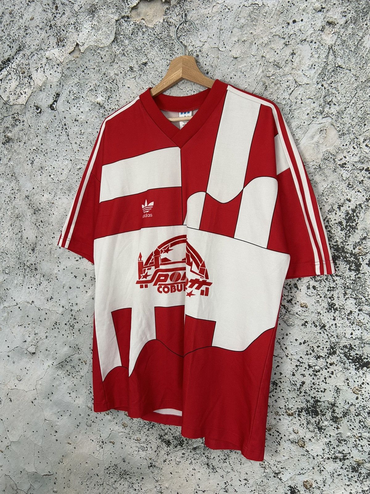 Adidas Vintage Adidas Soccer Jersey Archive Football 90s Rare Size US L / EU 52-54 / 3 - 2 Thumbnail