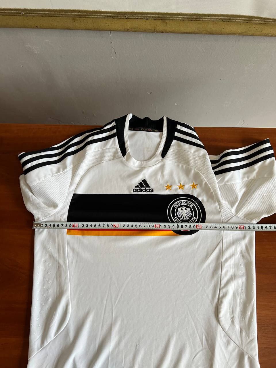 Adidas 2008/9 GERMANY TEAM ADIDAS HOME SOCCER JERSEY FOOTBALL SHIRT Size US M / EU 48-50 / 2 - 16 Thumbnail