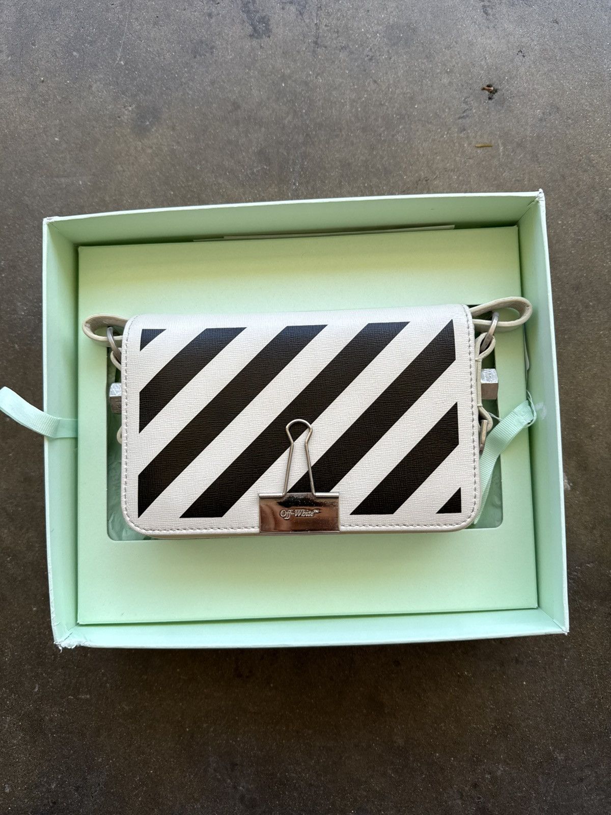 Off-White OFF-WHITE Diagonal Stripe Cross Body Bag Size ONE SIZE - 5 Thumbnail