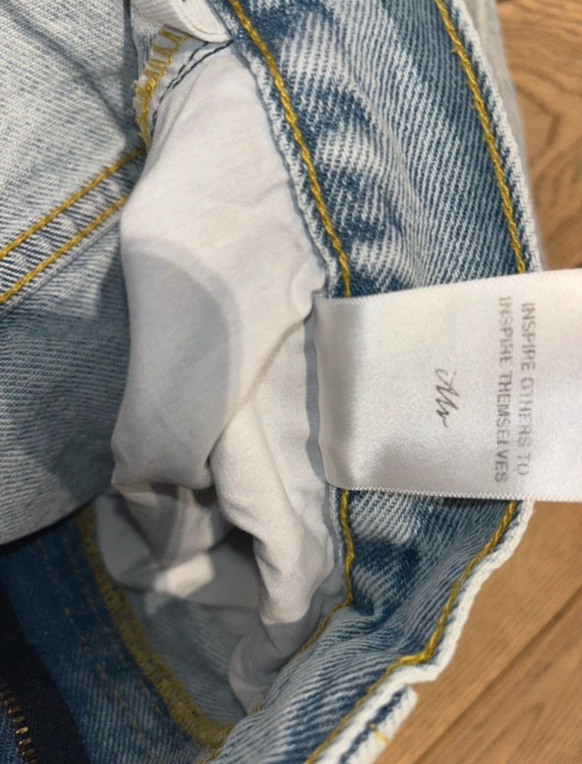 Polar Skate Co. Polar BigBoy Jeans Light Blue Size US 36 / EU 52 - 7 Thumbnail