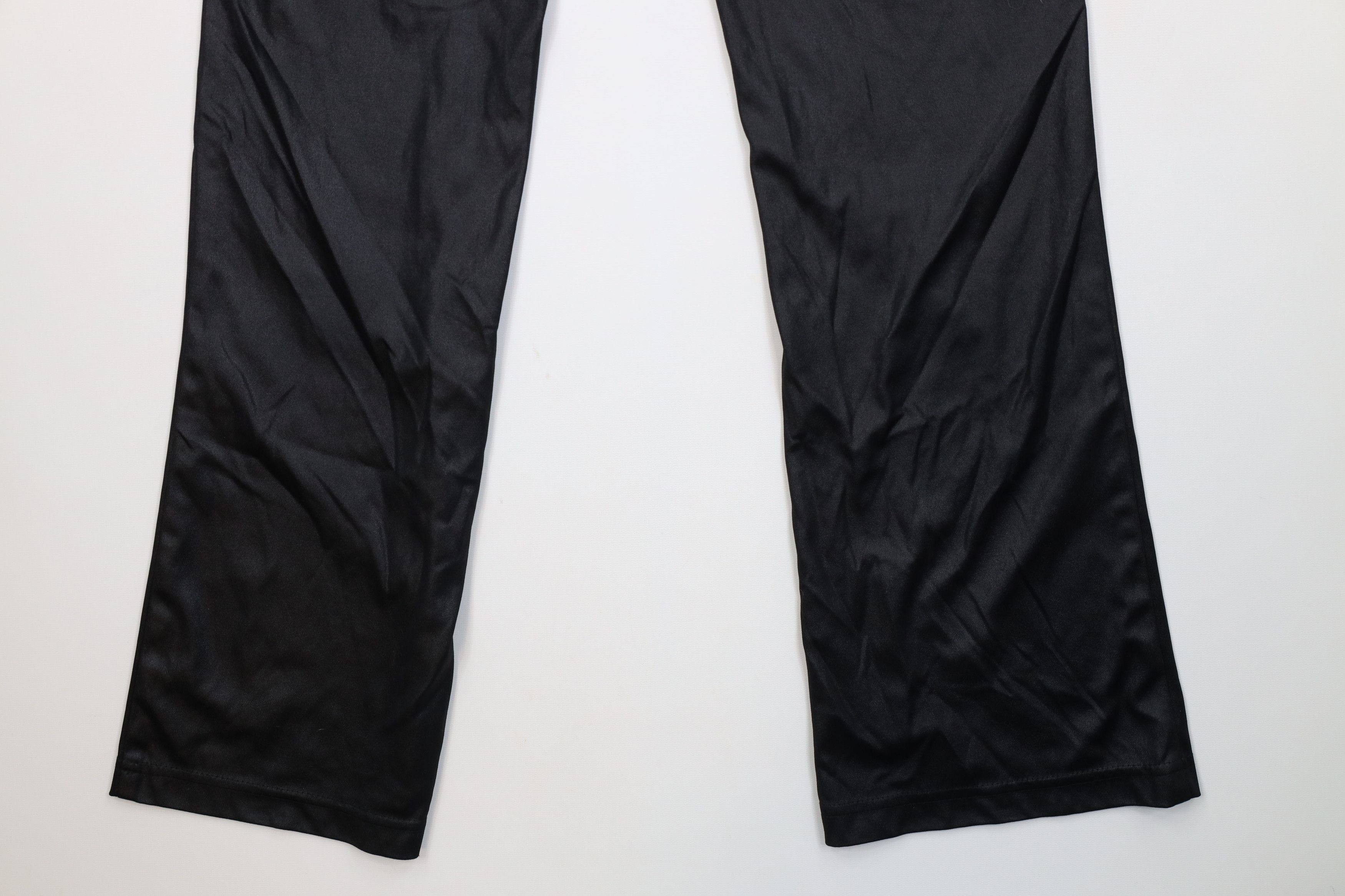 Vintage Vintage 90s Y2K Streetwear Rise Flared Wide Leg Pants USA Size 32" / US 10 / IT 46 - 13 Thumbnail